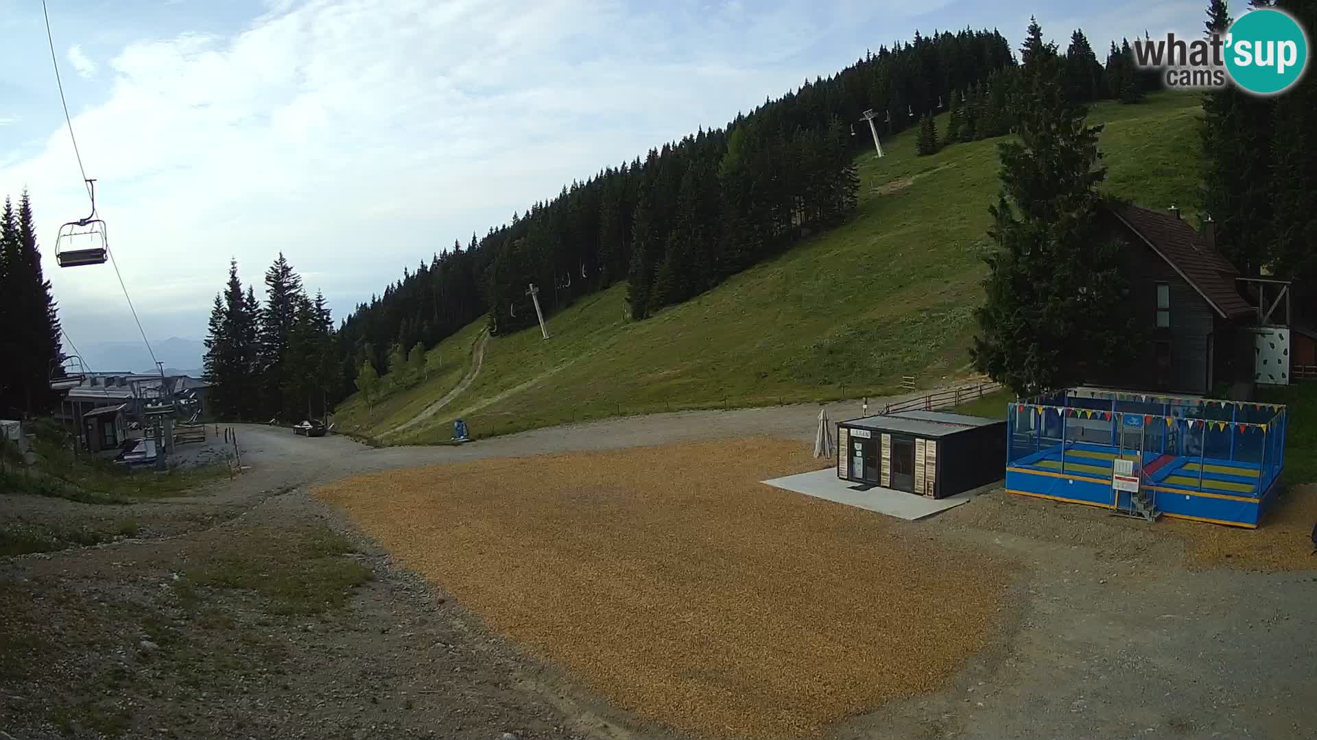 GOLTE skijalište web kamera – pogled na Medvedjak – Slovenija