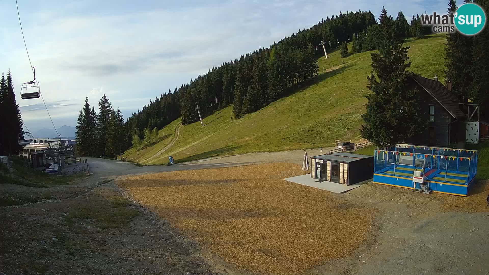 Webcam en direct de la station de ski de GOLTE – vue sur Medvedjak – Slovénie