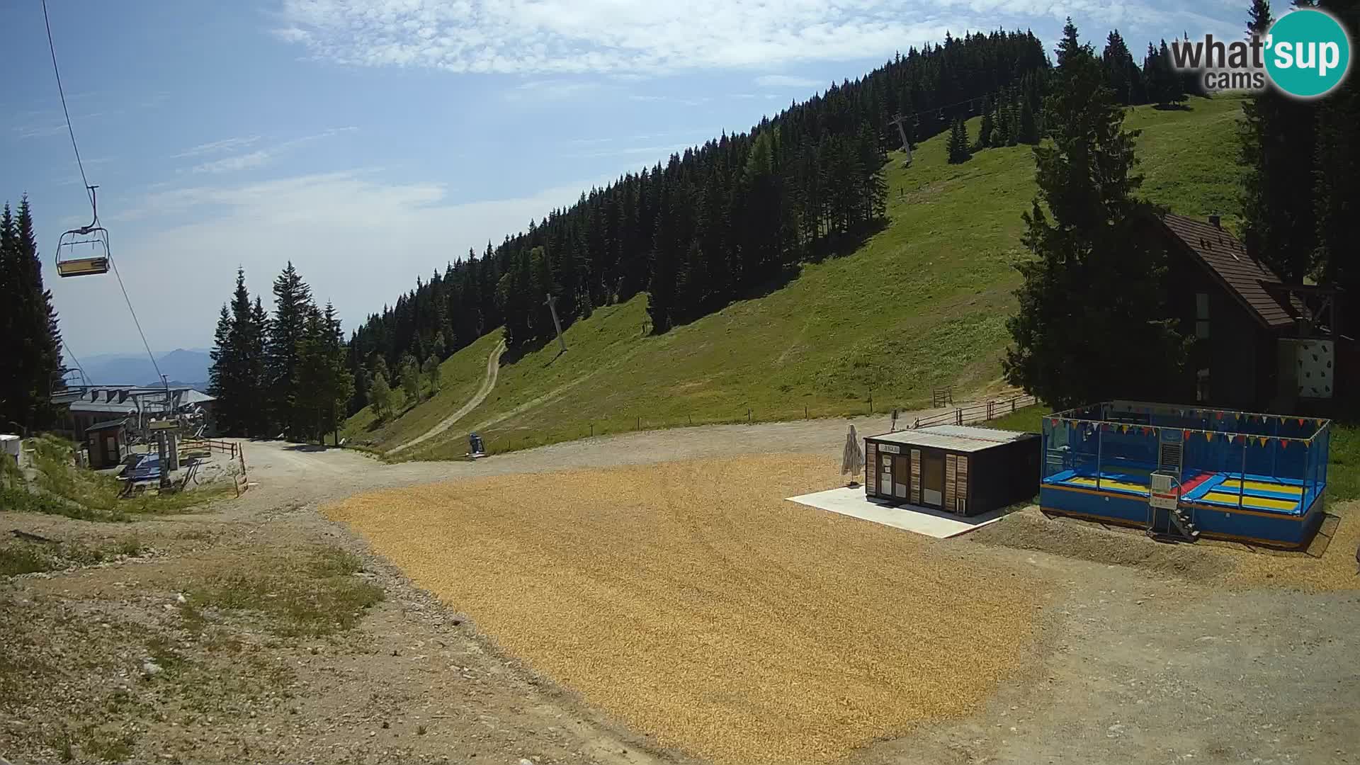 GOLTE Ski resort live webcam – view to Medvedjak – Slovenia