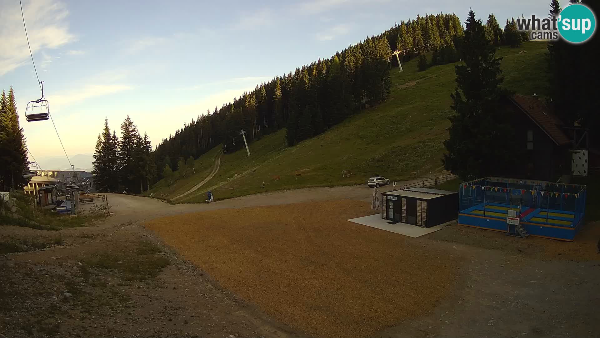 GOLTE Skigebiet webcam – Schöne Aussicht auf Medvedjak – Slowenien