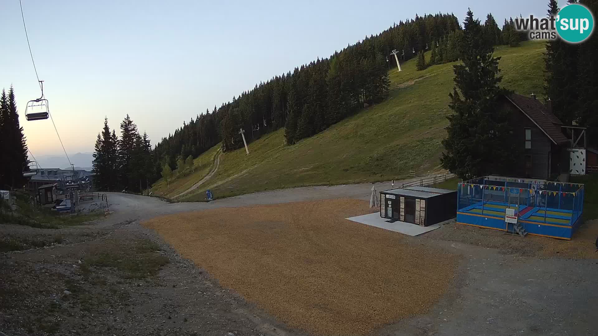 GOLTE Ski resort live webcam – view to Medvedjak – Slovenia