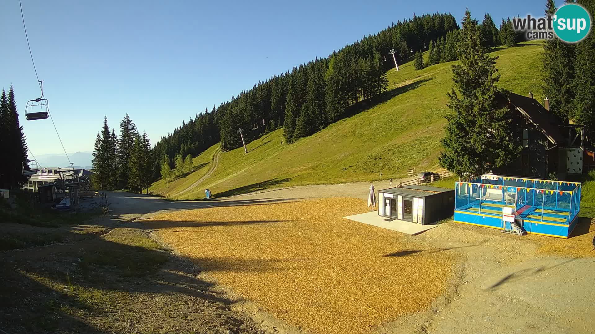 Webcam en direct de la station de ski de GOLTE – vue sur Medvedjak – Slovénie