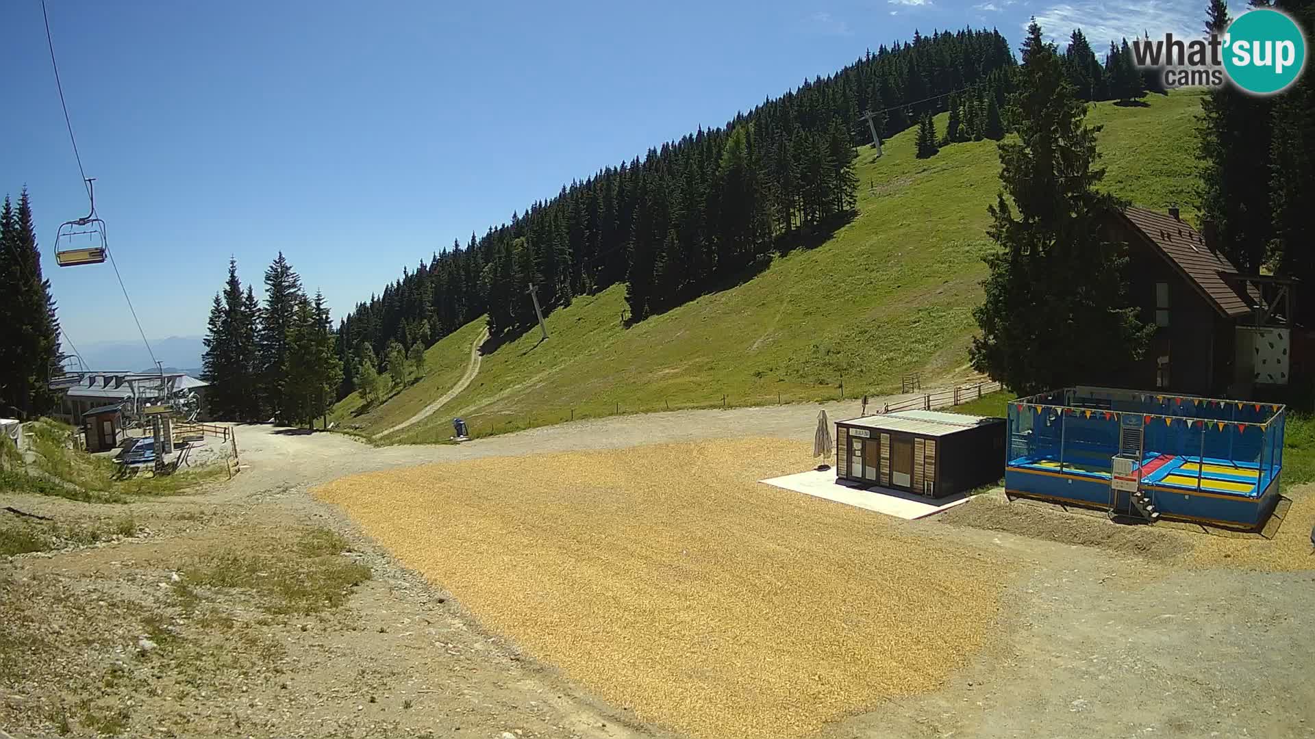 GOLTE Skigebiet webcam – Schöne Aussicht auf Medvedjak – Slowenien