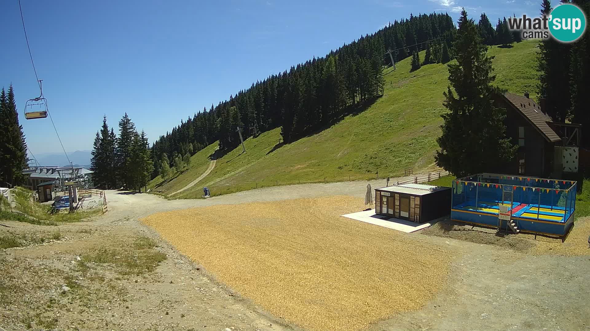 GOLTE Skigebiet webcam – Schöne Aussicht auf Medvedjak – Slowenien