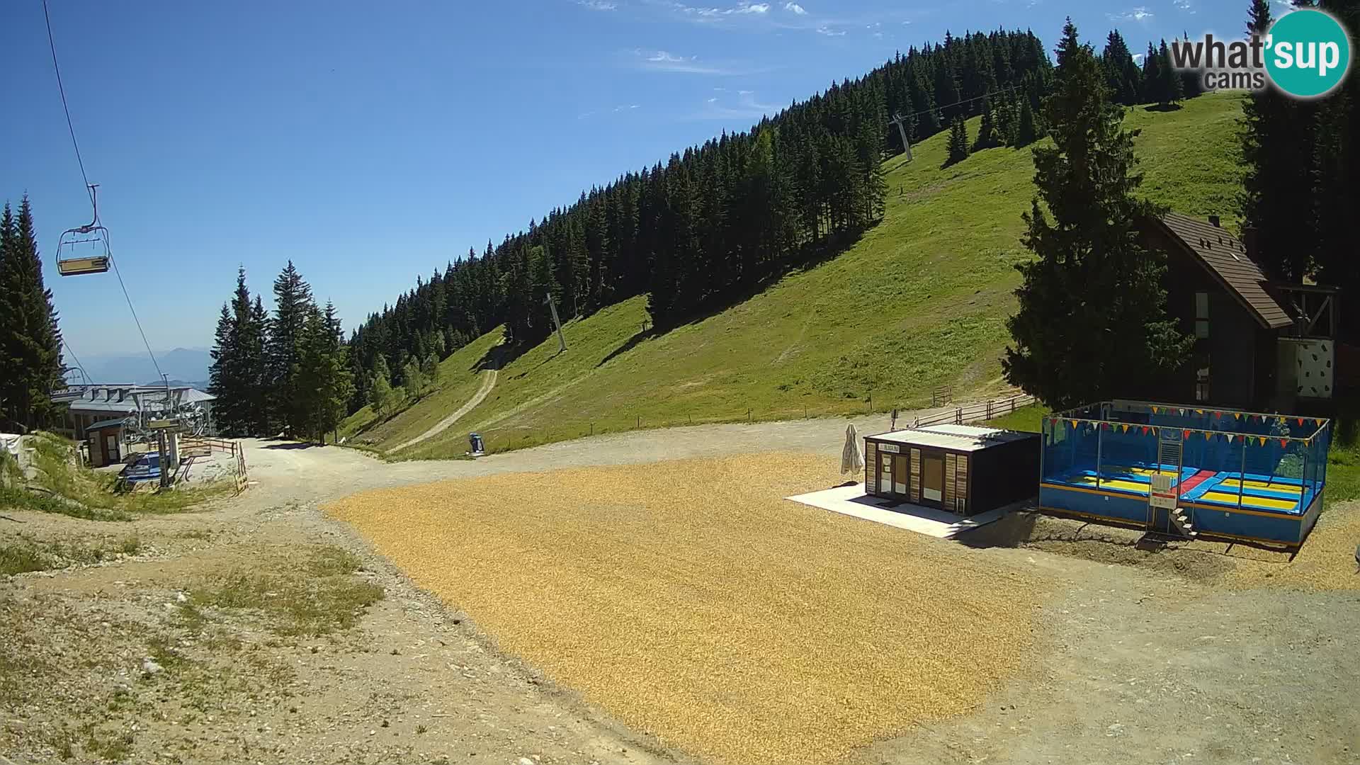GOLTE Skigebiet webcam – Schöne Aussicht auf Medvedjak – Slowenien