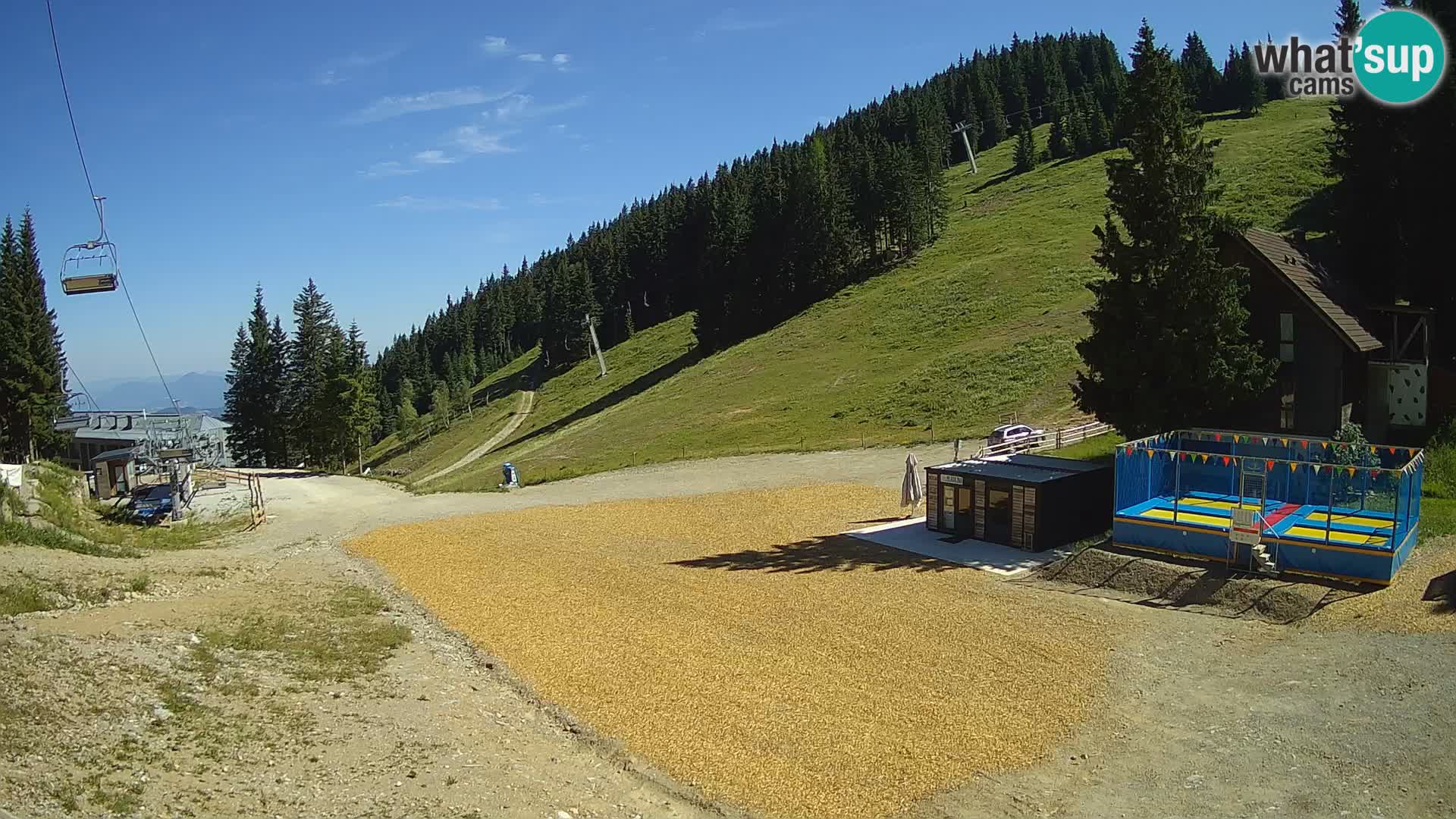 GOLTE Skigebiet webcam – Schöne Aussicht auf Medvedjak – Slowenien