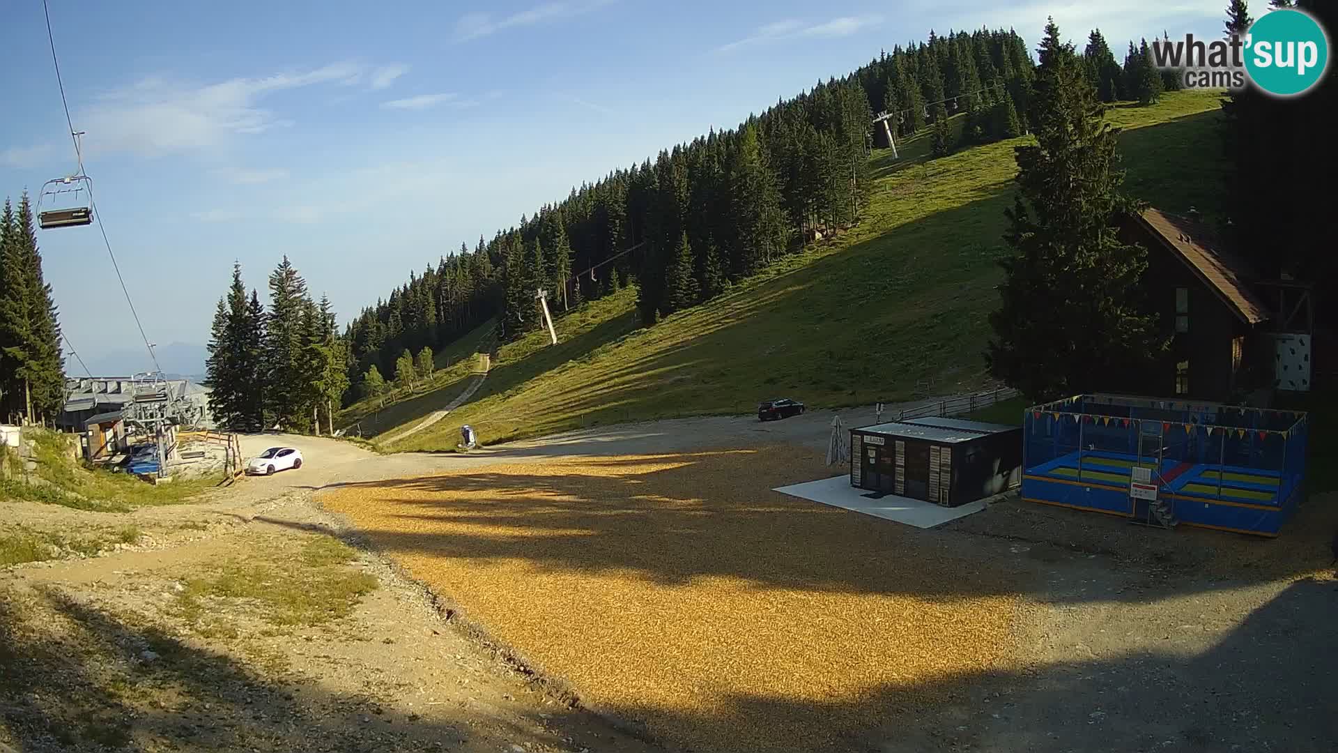 GOLTE skijalište web kamera – pogled na Medvedjak – Slovenija