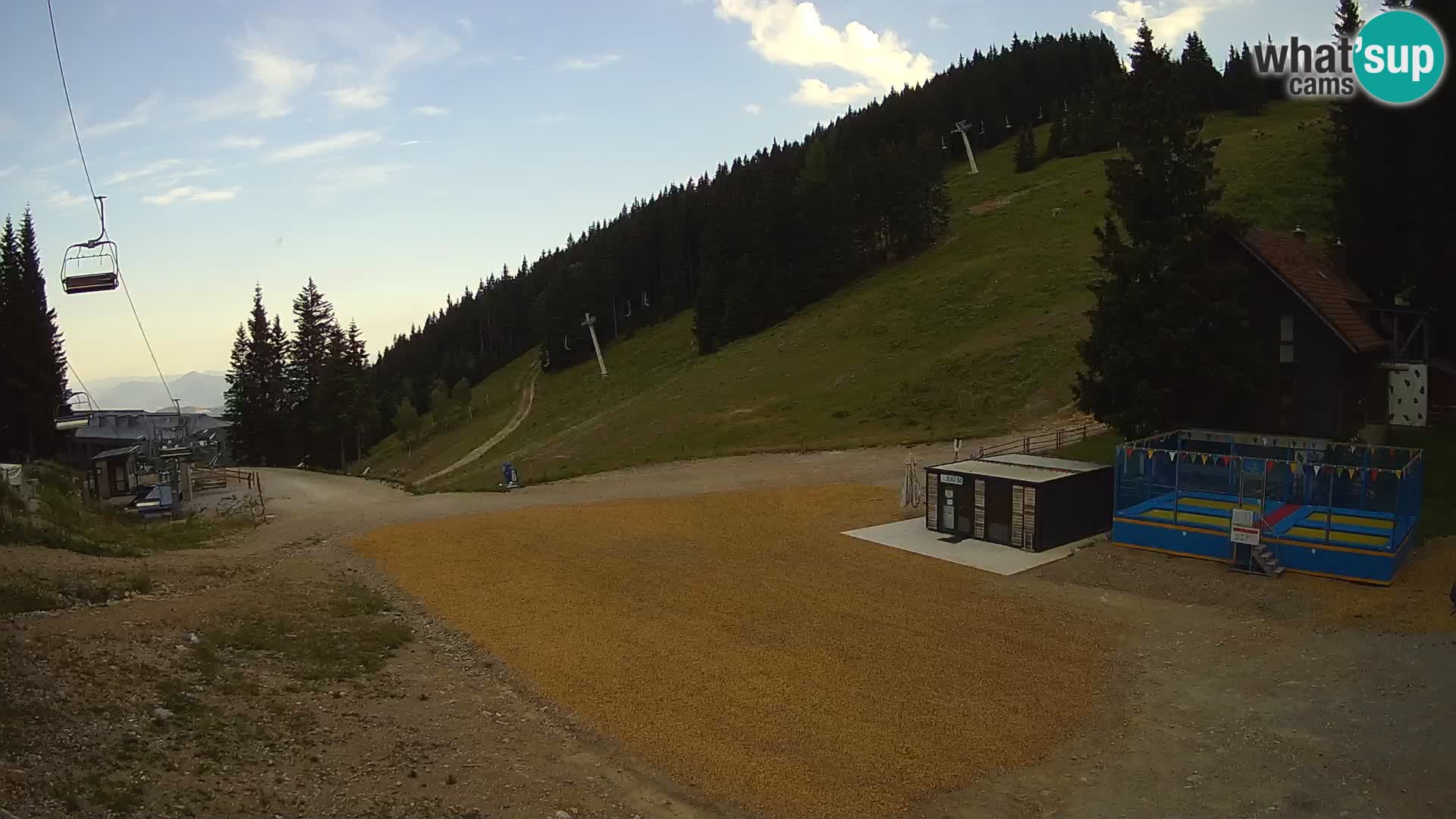 GOLTE Ski resort live webcam – view to Medvedjak – Slovenia