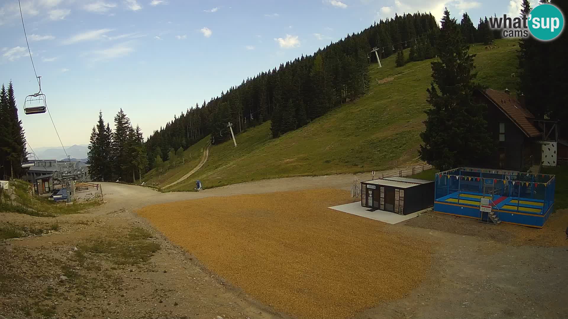 GOLTE Skigebiet webcam – Schöne Aussicht auf Medvedjak – Slowenien