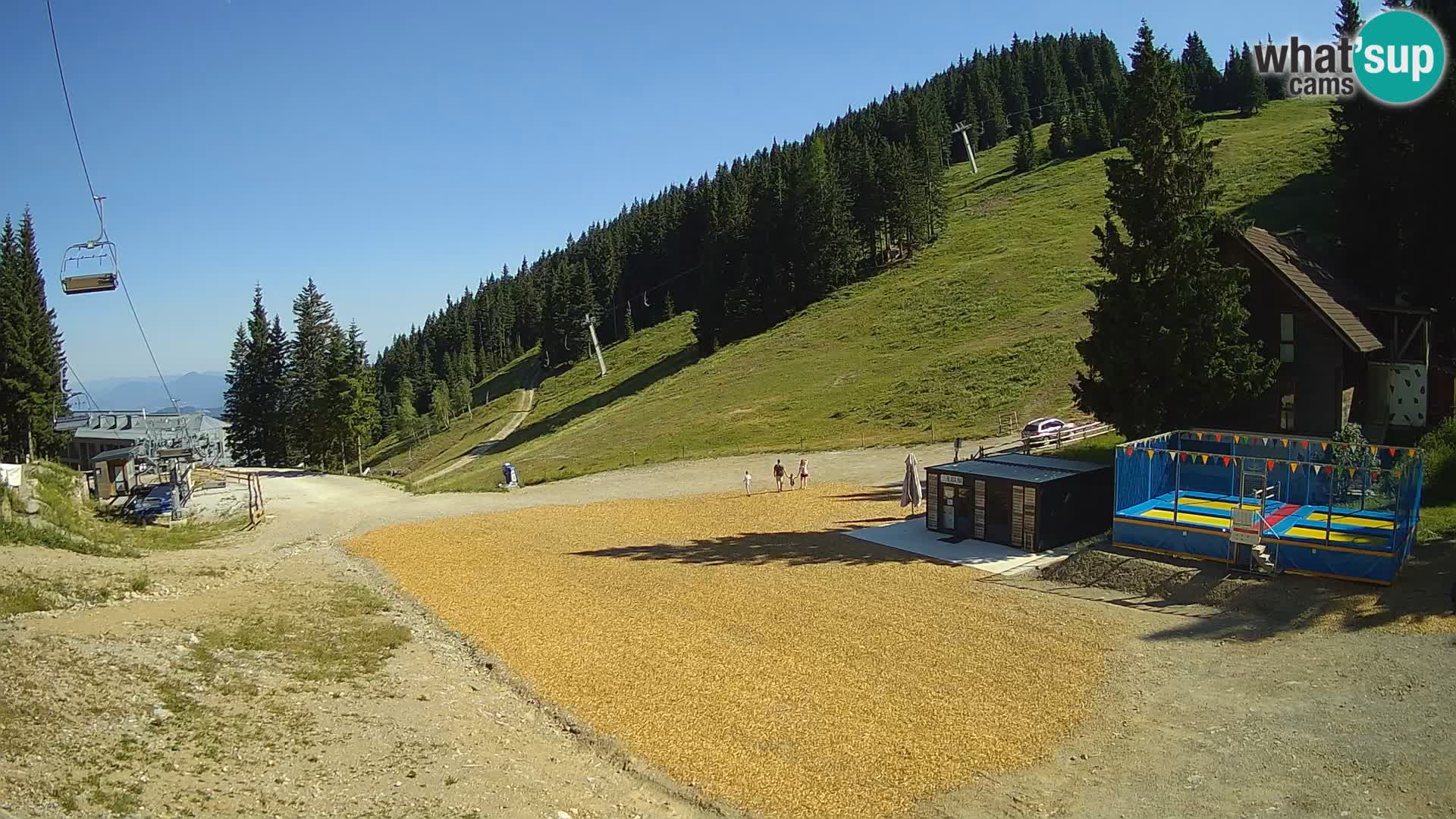 GOLTE Ski resort live webcam – view to Medvedjak – Slovenia