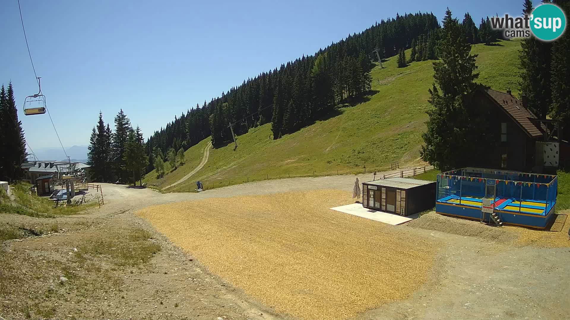 Webcam en direct de la station de ski de GOLTE – vue sur Medvedjak – Slovénie