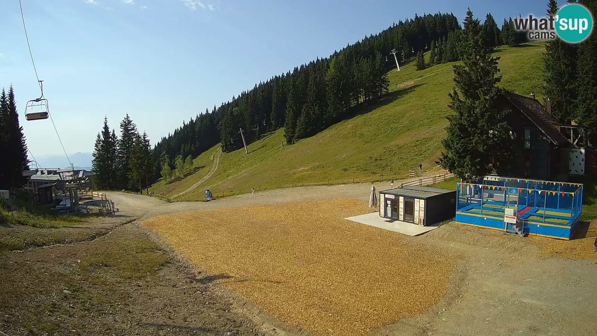GOLTE Ski resort live webcam – view to Medvedjak – Slovenia