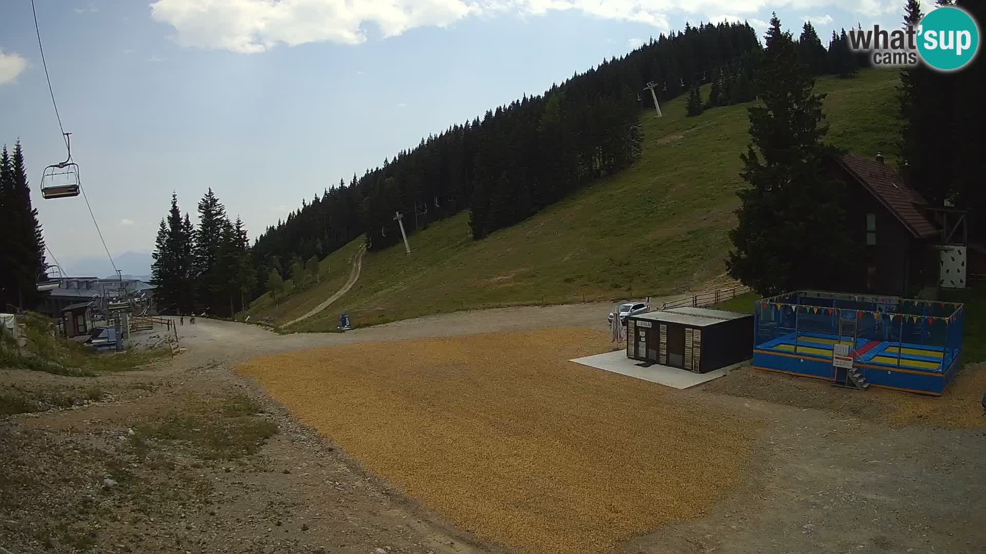 GOLTE Ski resort live webcam – view to Medvedjak – Slovenia