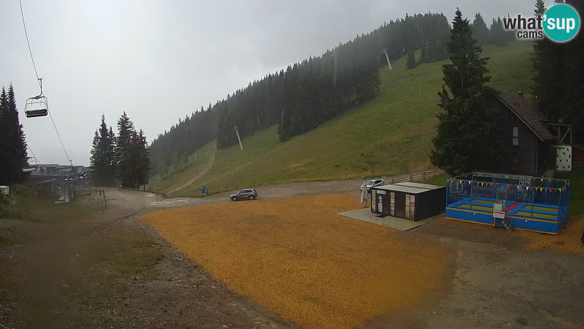 GOLTE Ski resort live webcam – view to Medvedjak – Slovenia