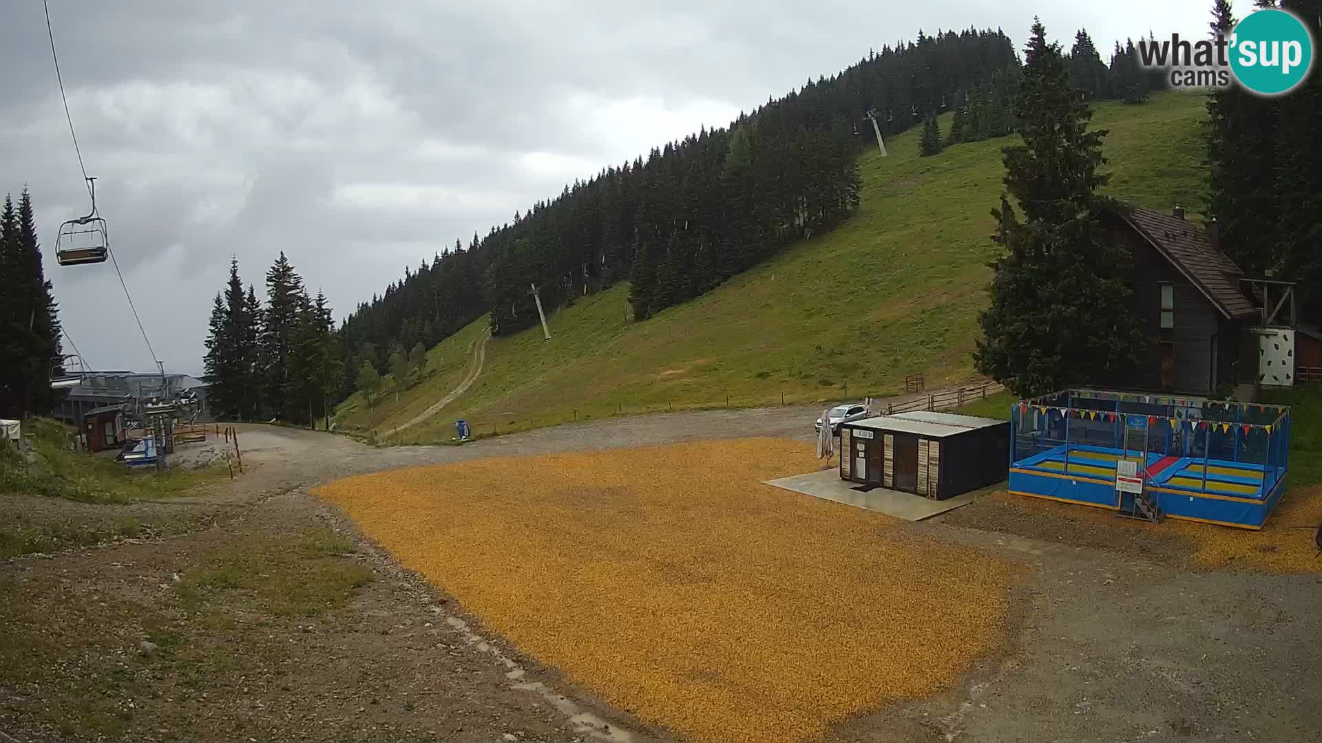 GOLTE Skigebiet webcam – Schöne Aussicht auf Medvedjak – Slowenien
