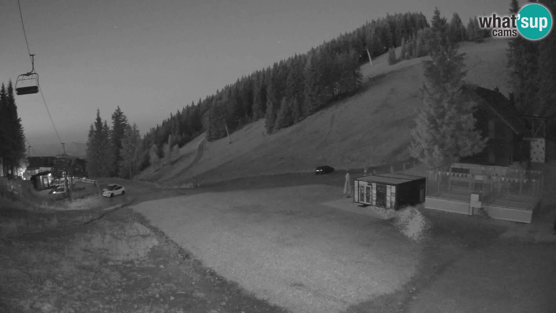 GOLTE skijalište web kamera – pogled na Medvedjak – Slovenija