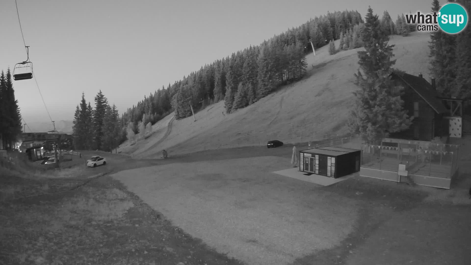 Cámara web en vivo de la estación de esquí GOLTE – vista a Medvedjak – Eslovenia