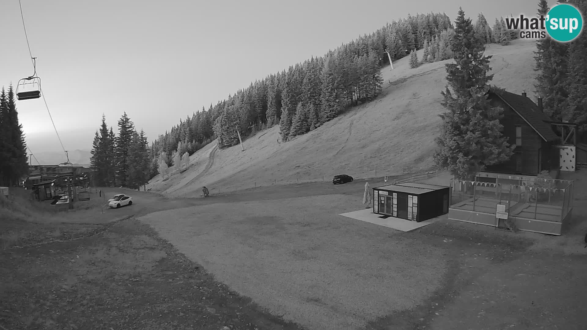 GOLTE Ski resort live webcam – view to Medvedjak – Slovenia