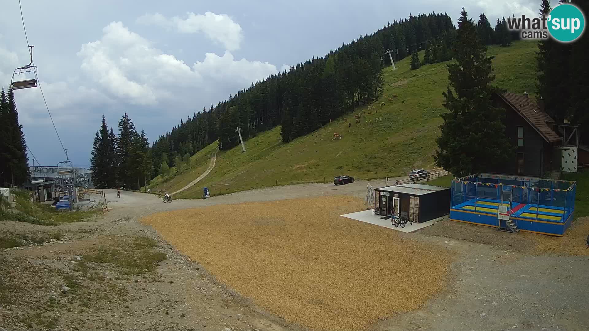 GOLTE Skigebiet webcam – Schöne Aussicht auf Medvedjak – Slowenien