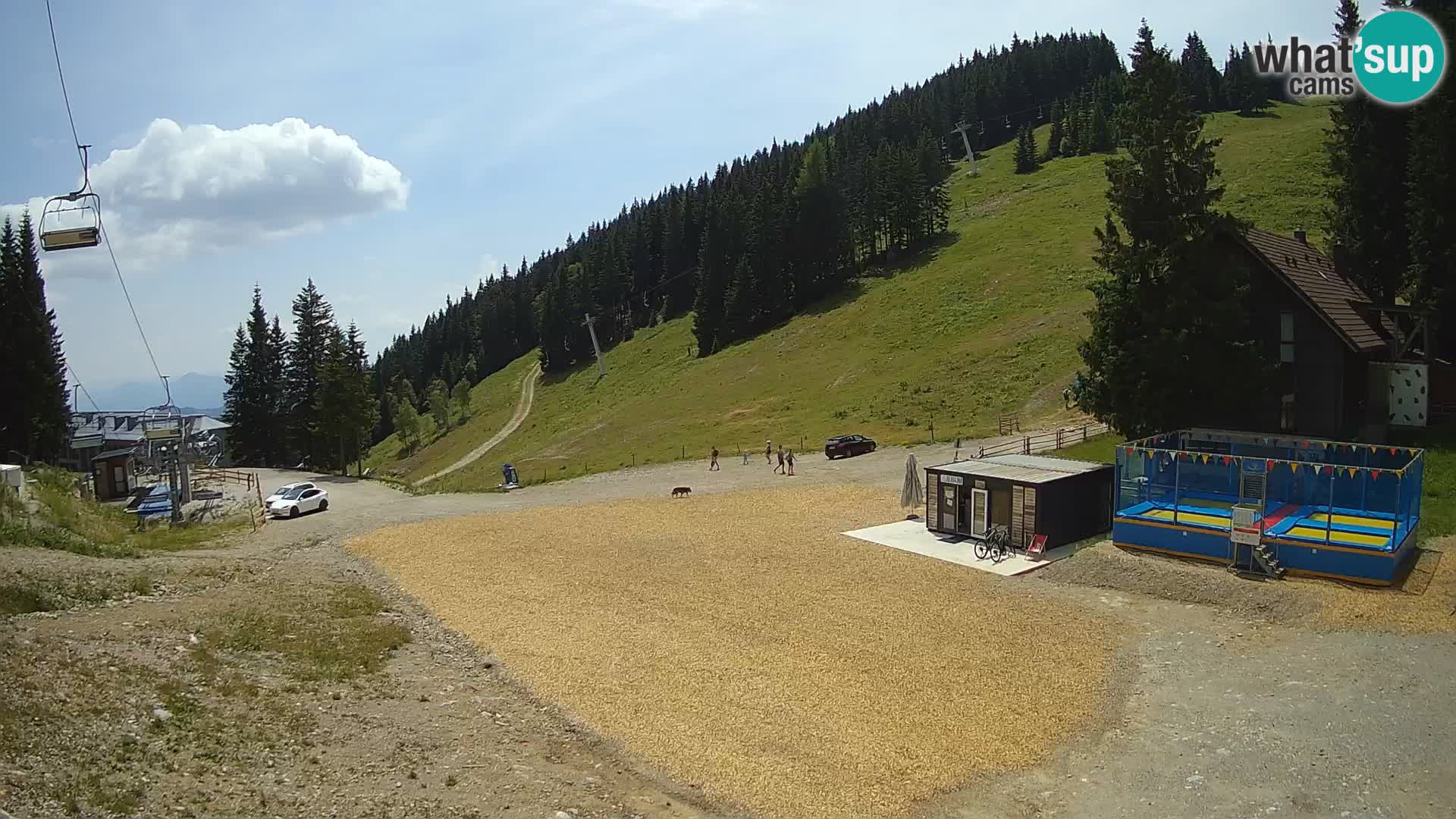 Webcam en direct de la station de ski de GOLTE – vue sur Medvedjak – Slovénie