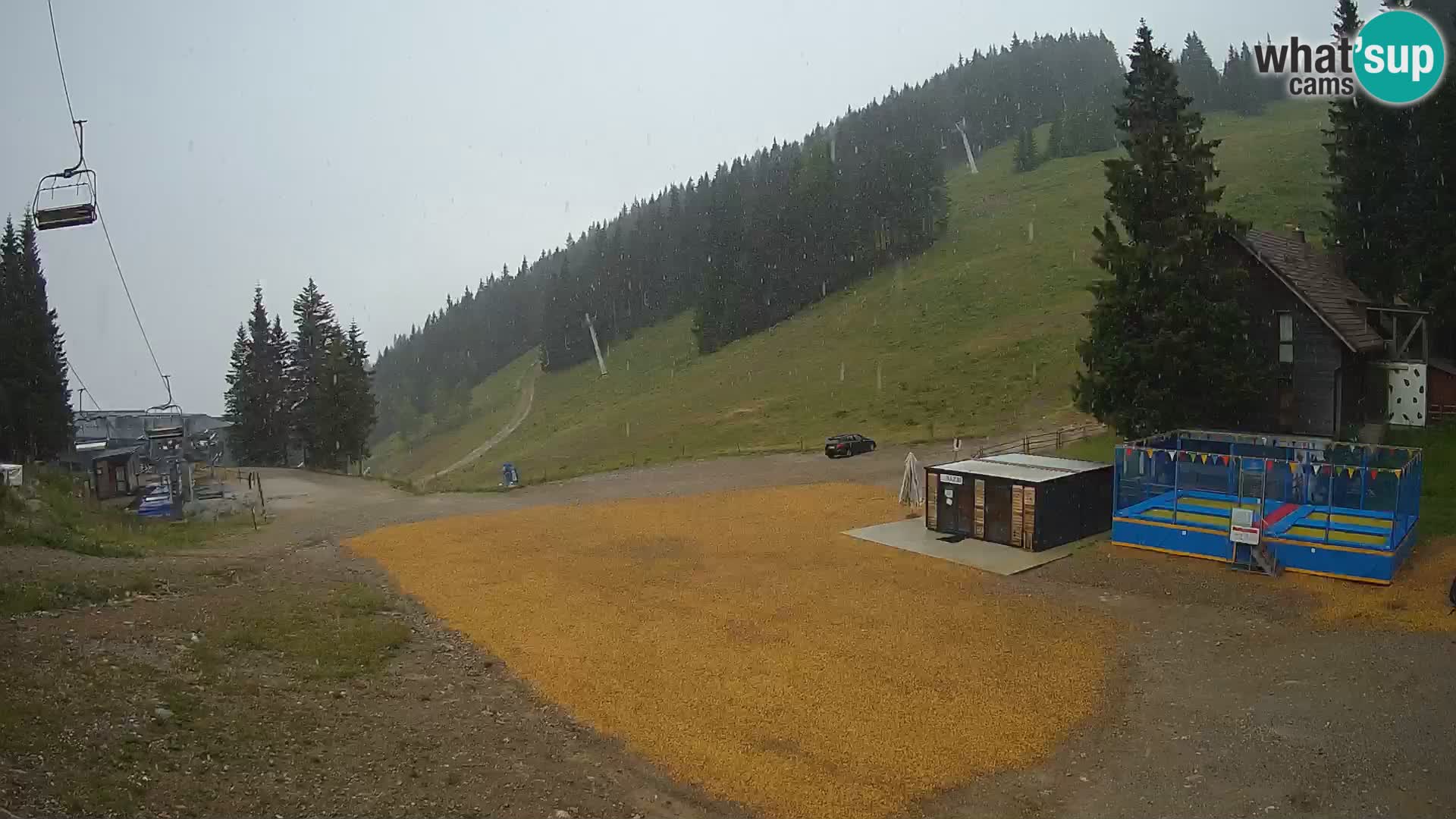 Webcam en direct de la station de ski de GOLTE – vue sur Medvedjak – Slovénie