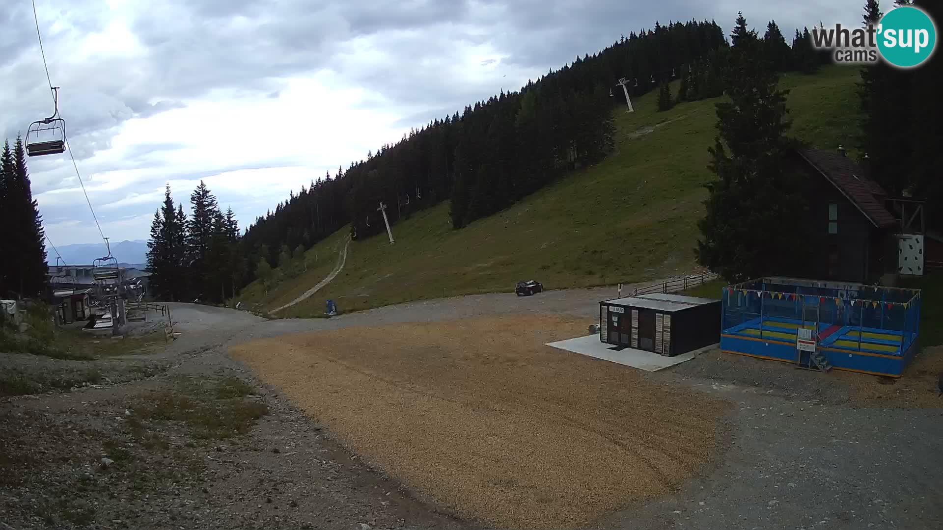GOLTE Ski resort live webcam – view to Medvedjak – Slovenia