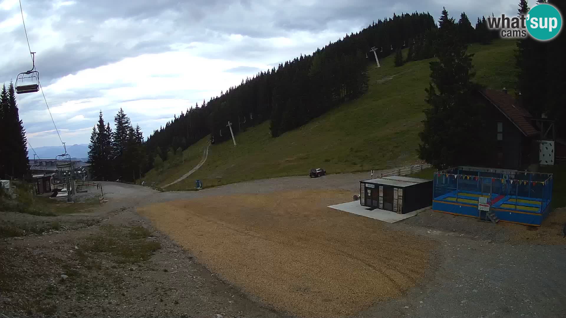 GOLTE Ski resort live webcam – view to Medvedjak – Slovenia