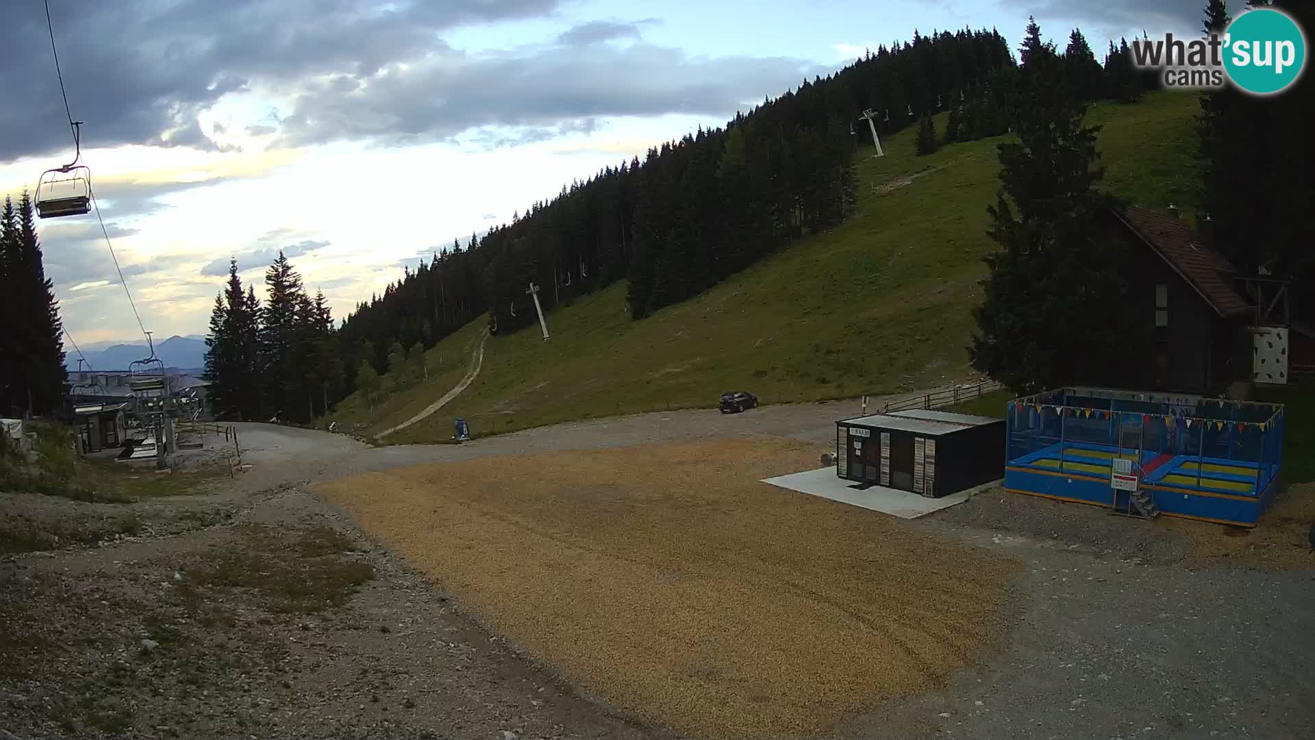GOLTE Ski resort live webcam – view to Medvedjak – Slovenia