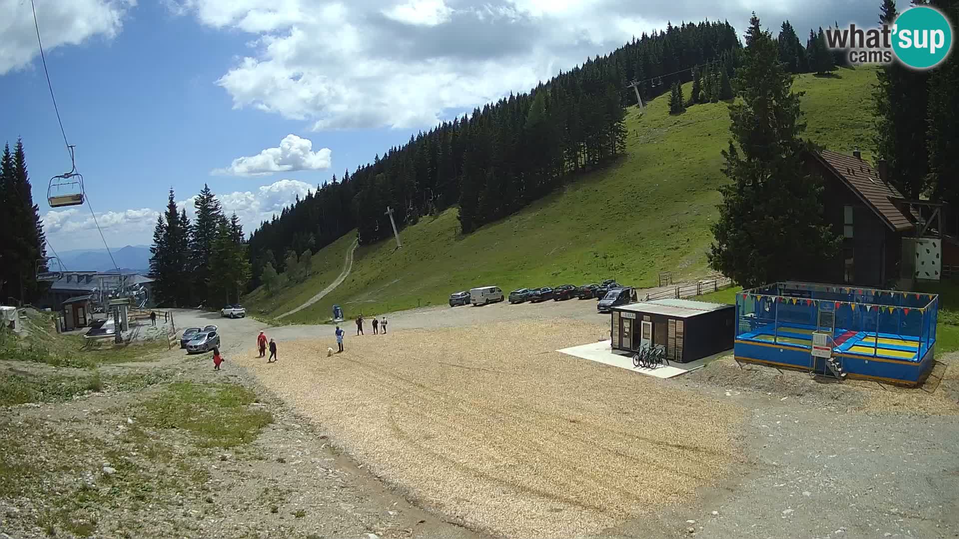 GOLTE Ski resort live webcam – view to Medvedjak – Slovenia