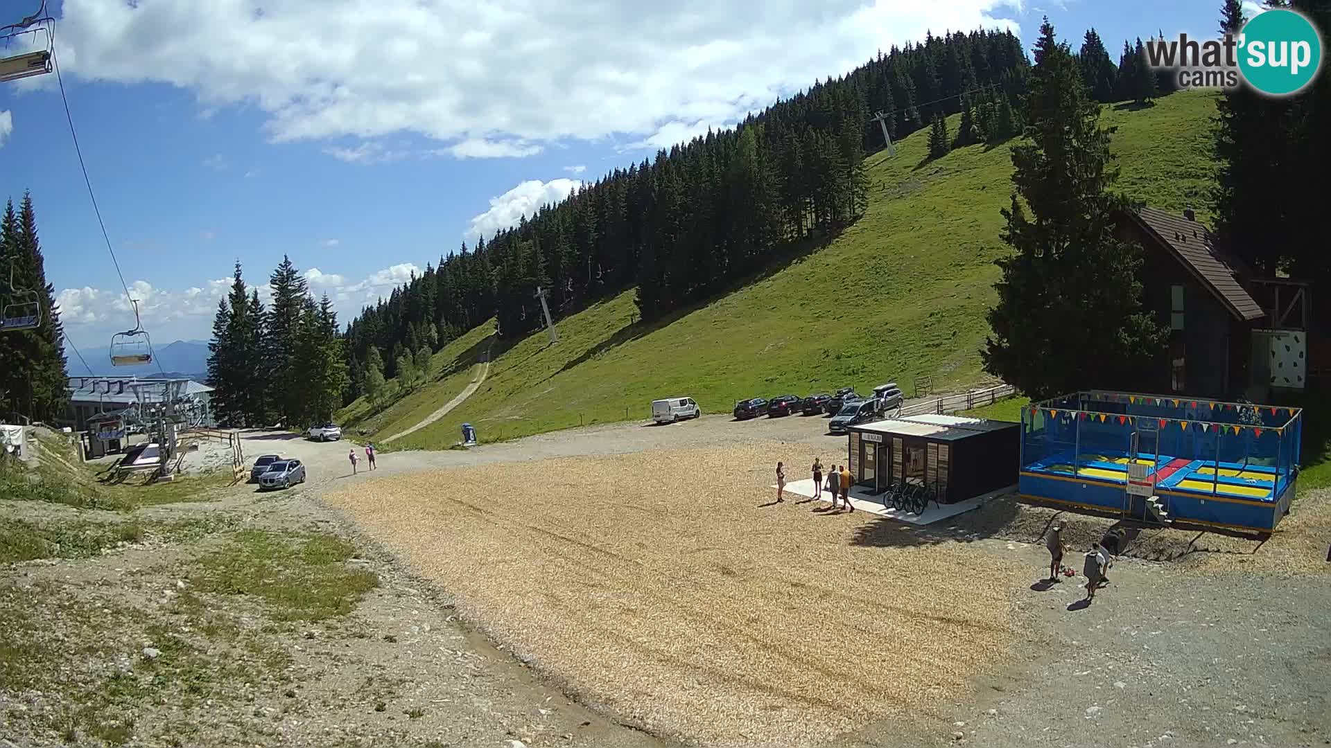 GOLTE Skigebiet webcam – Schöne Aussicht auf Medvedjak – Slowenien