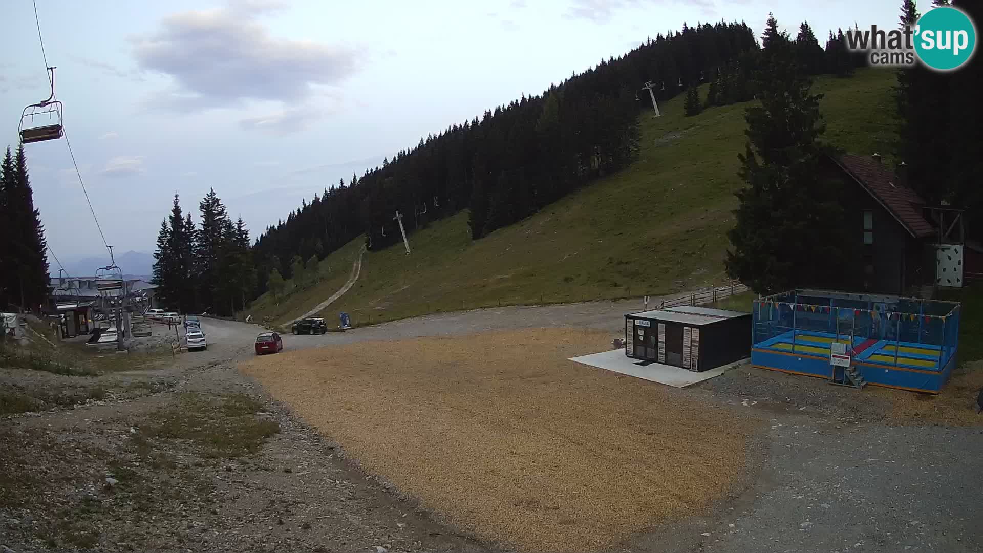 GOLTE Ski resort live webcam – view to Medvedjak – Slovenia