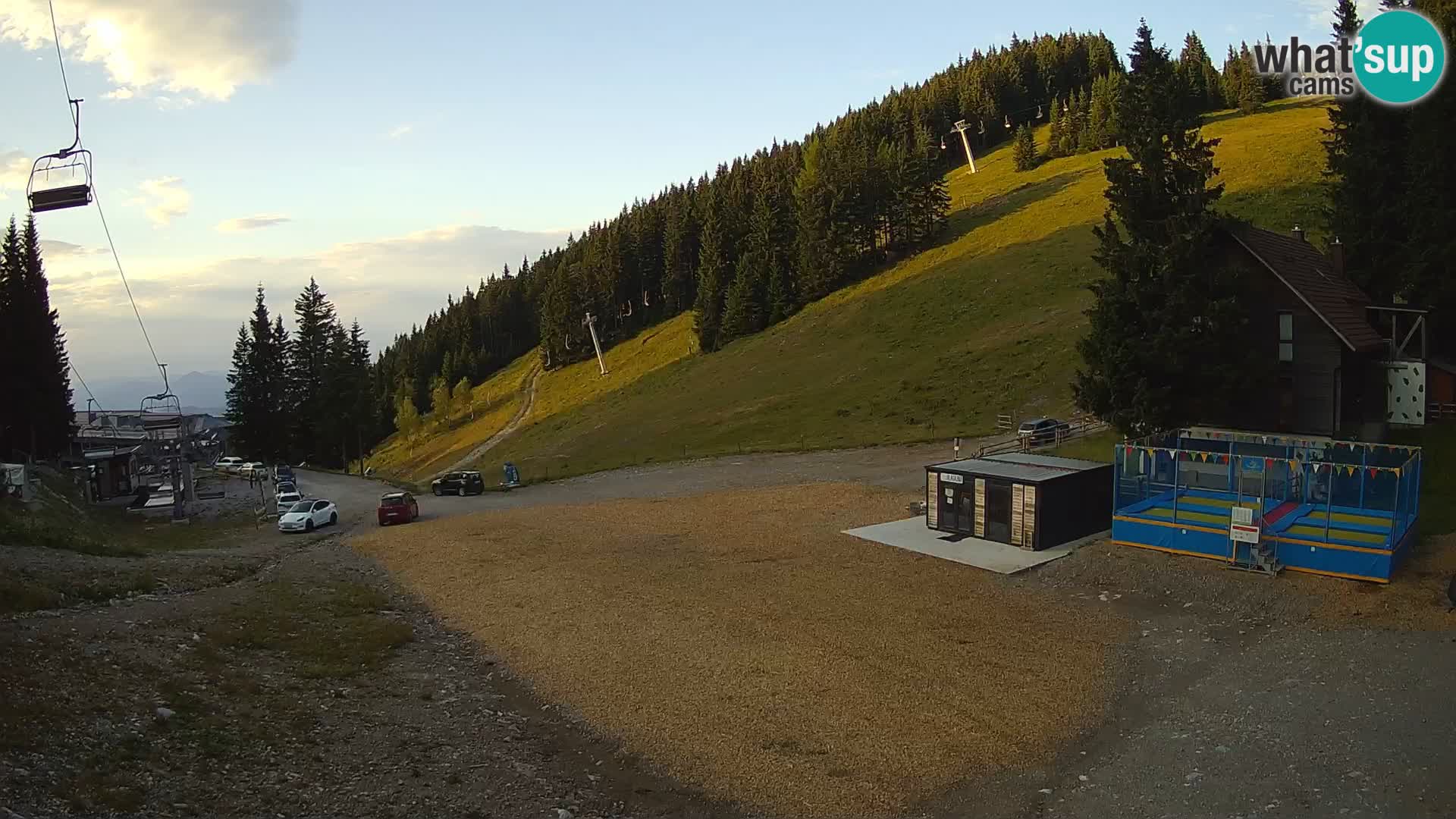 GOLTE Skigebiet webcam – Schöne Aussicht auf Medvedjak – Slowenien
