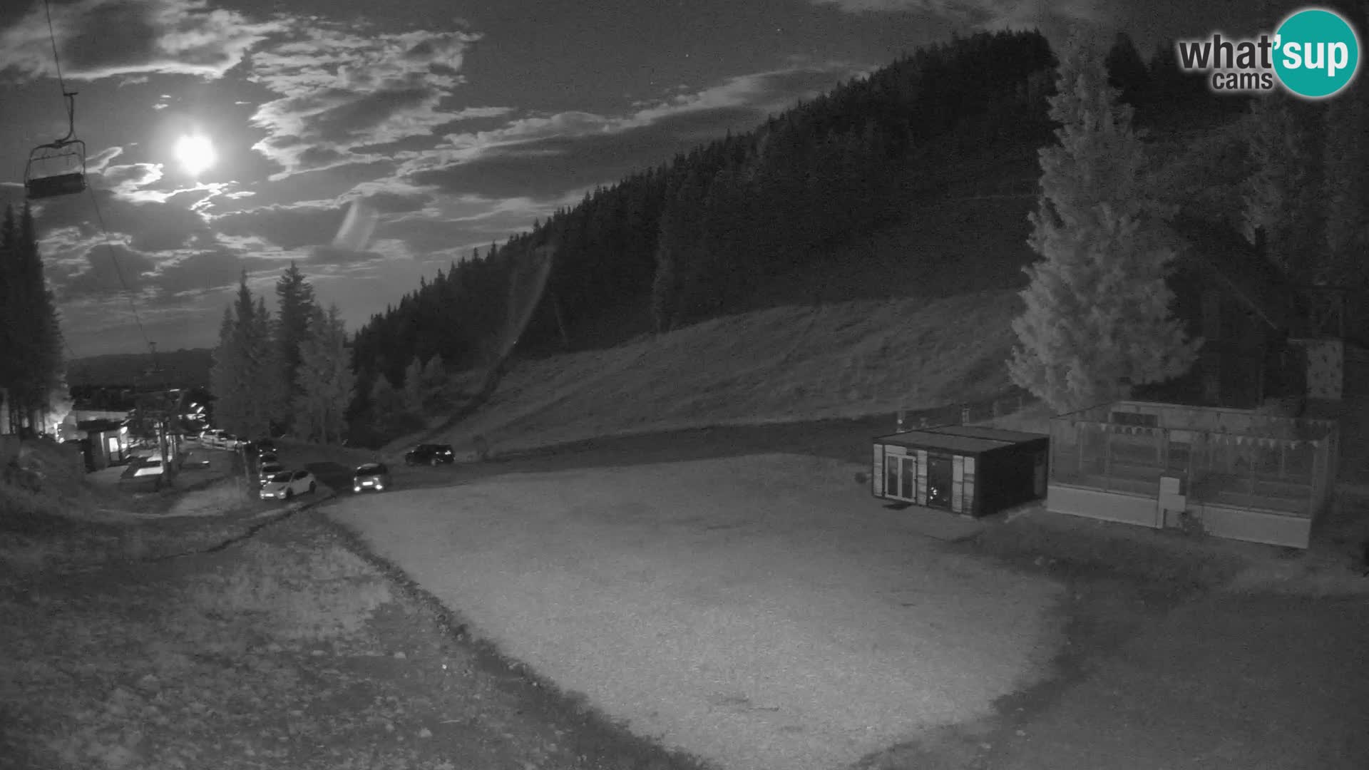 GOLTE Ski resort live webcam – view to Medvedjak – Slovenia