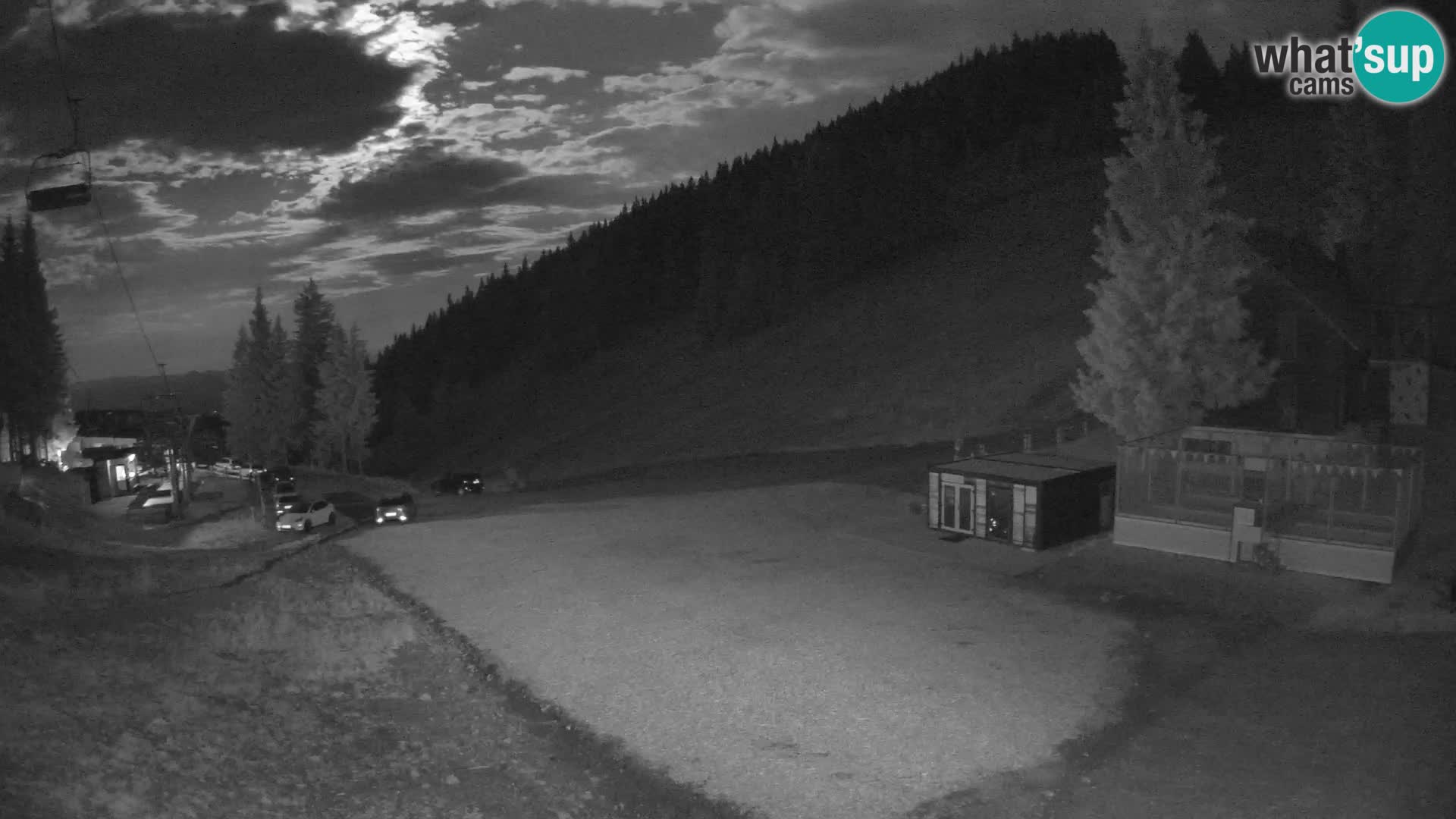 GOLTE skijalište web kamera – pogled na Medvedjak – Slovenija