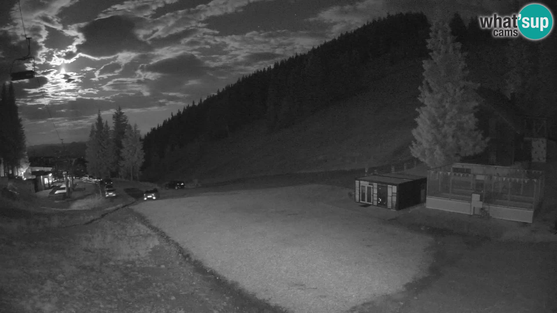 GOLTE Ski resort live webcam – view to Medvedjak – Slovenia