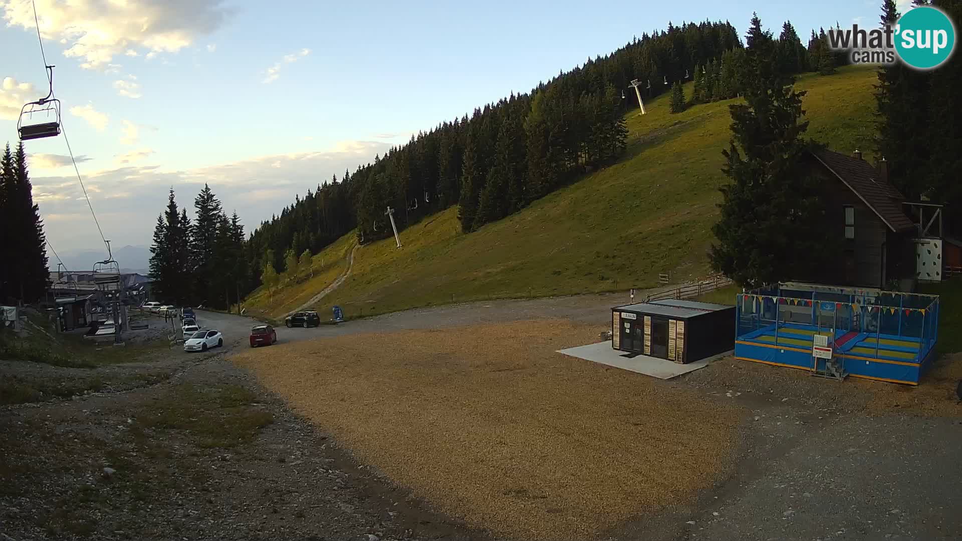 Webcam en direct de la station de ski de GOLTE – vue sur Medvedjak – Slovénie
