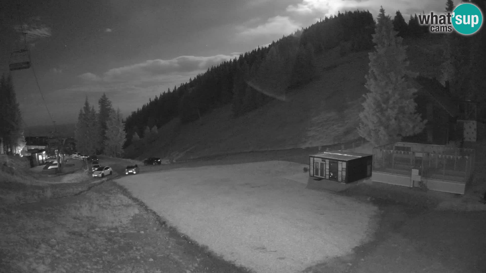GOLTE Ski resort live webcam – view to Medvedjak – Slovenia