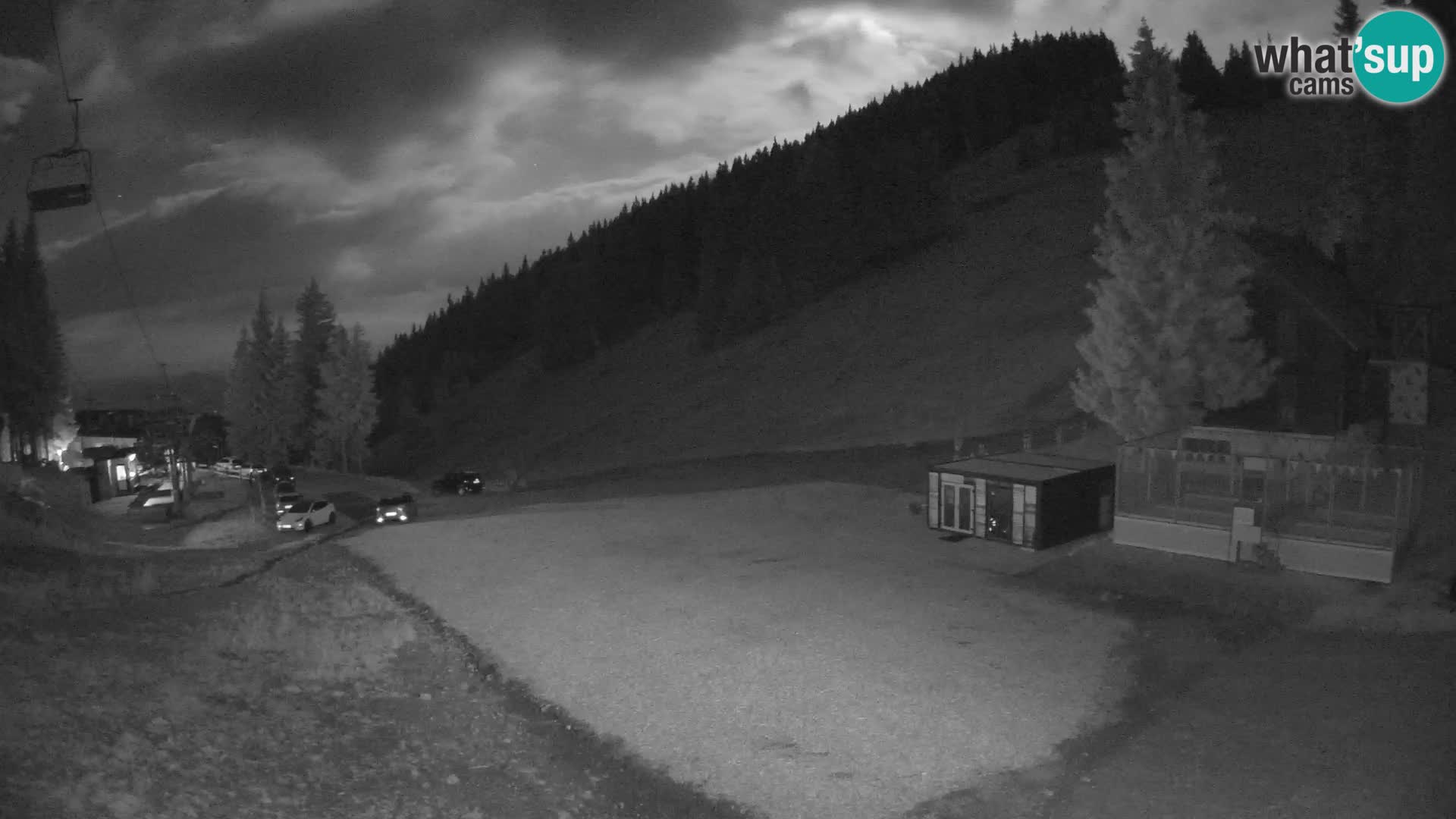 GOLTE Ski resort live webcam – view to Medvedjak – Slovenia