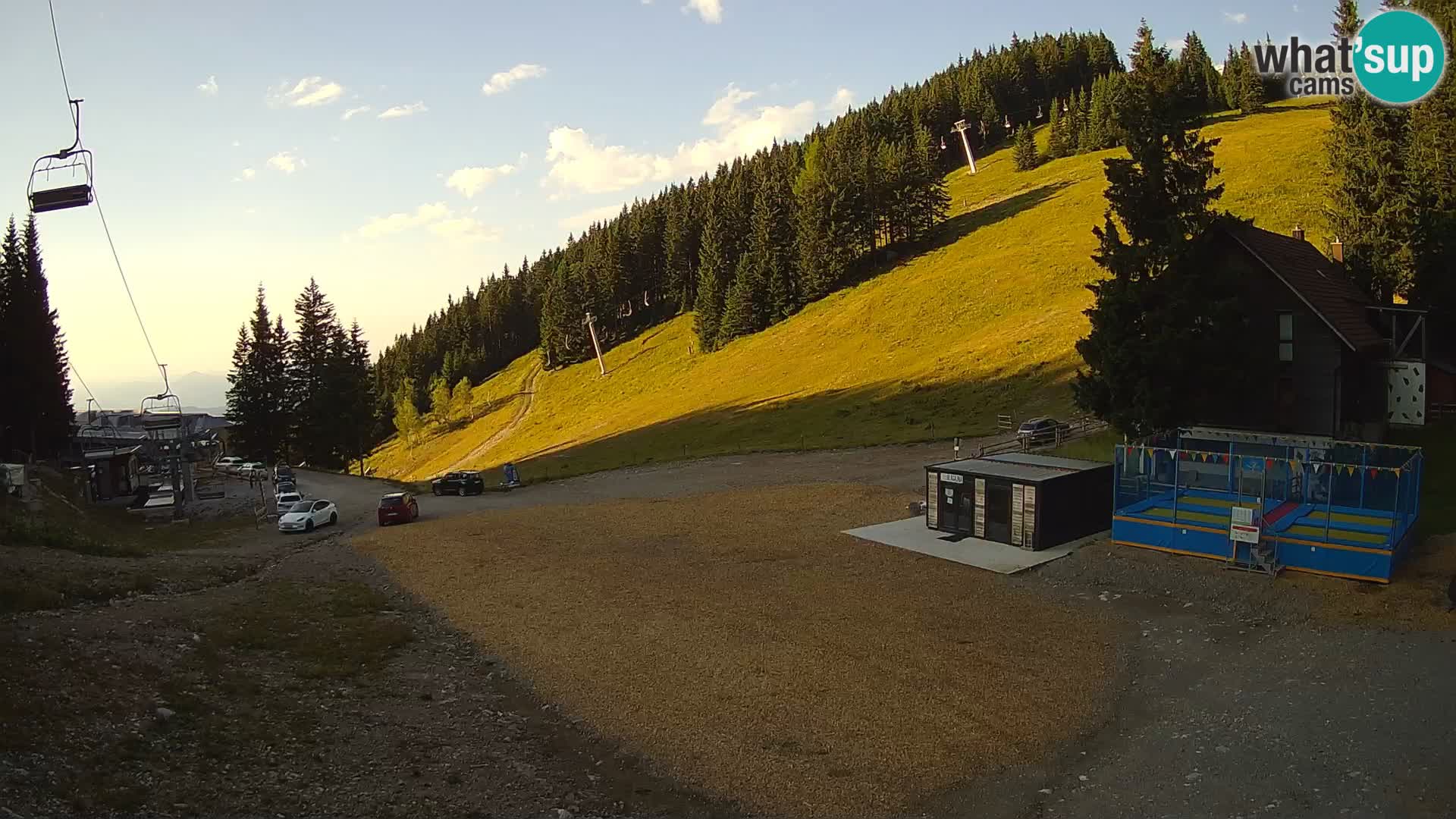 GOLTE Skigebiet webcam – Schöne Aussicht auf Medvedjak – Slowenien