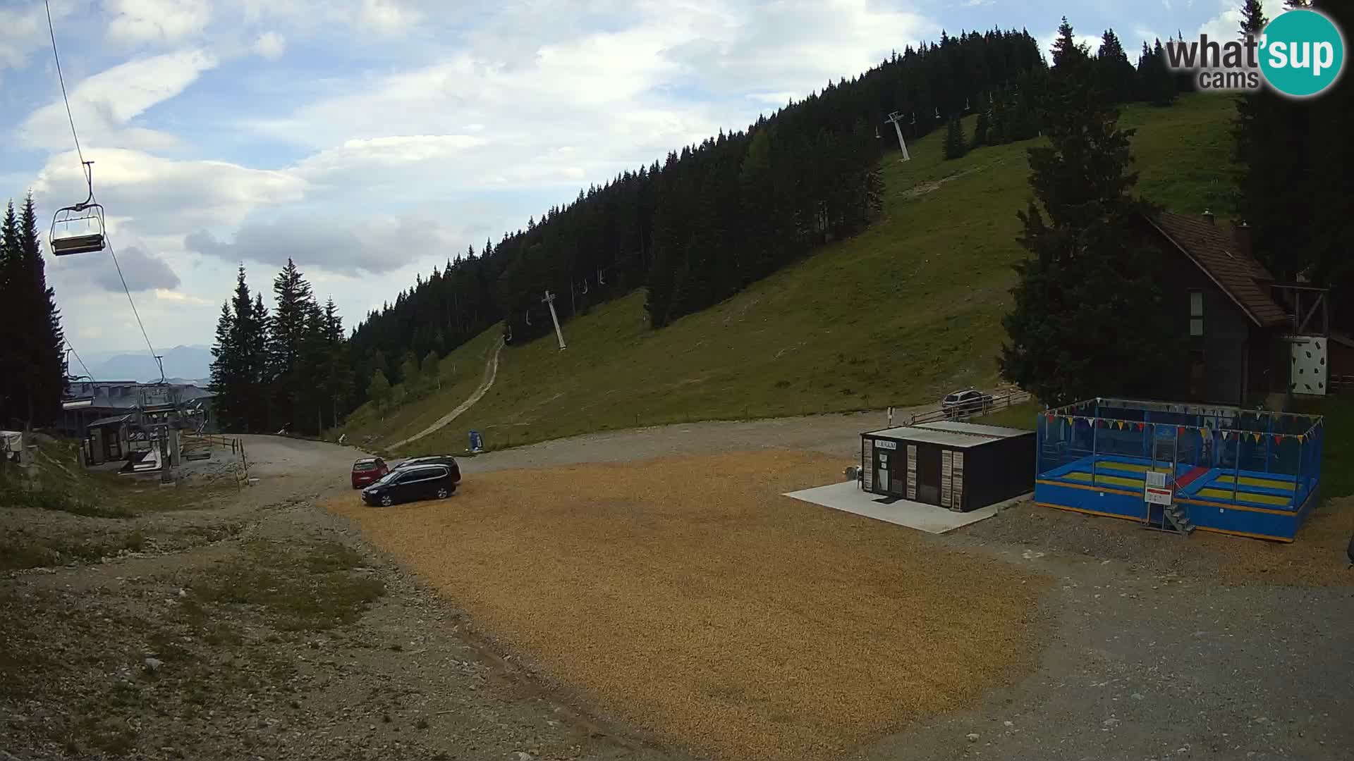 GOLTE Ski resort live webcam – view to Medvedjak – Slovenia