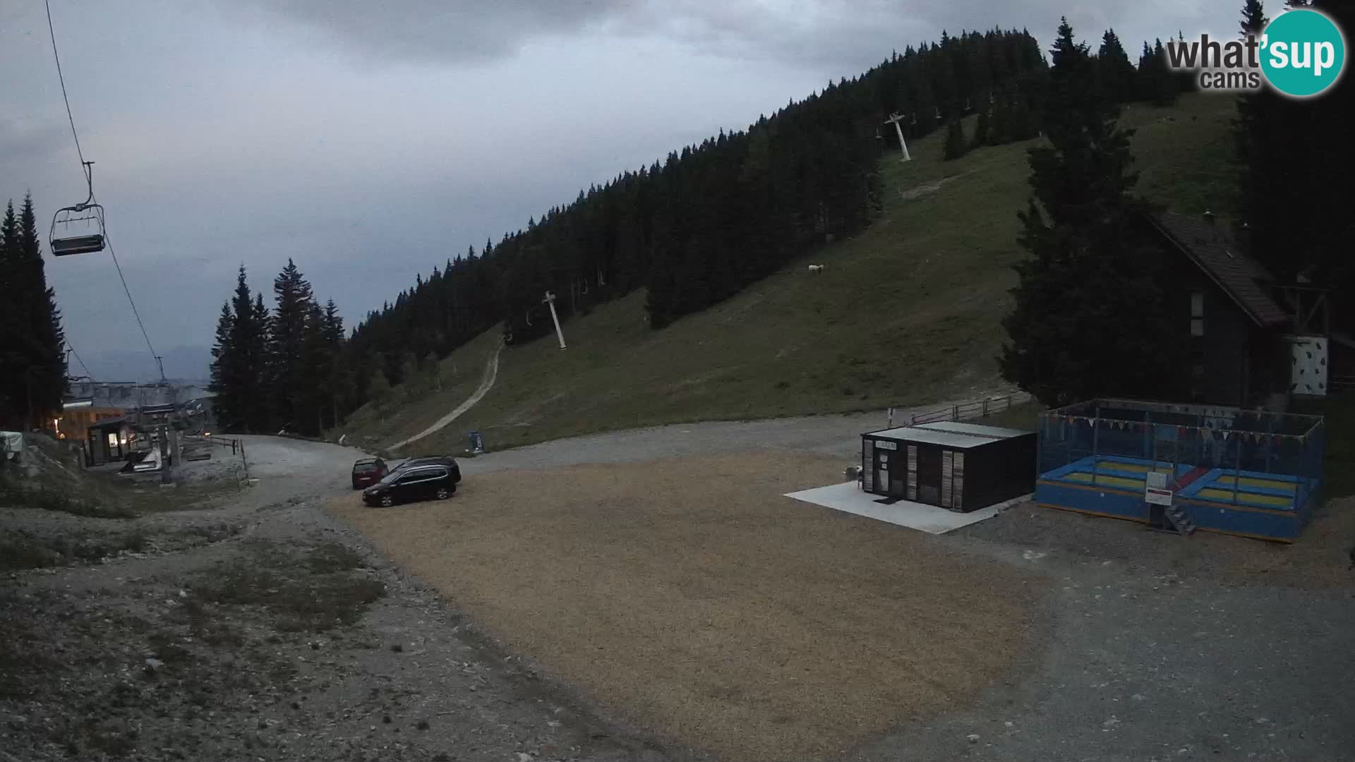 GOLTE Ski resort live webcam – view to Medvedjak – Slovenia