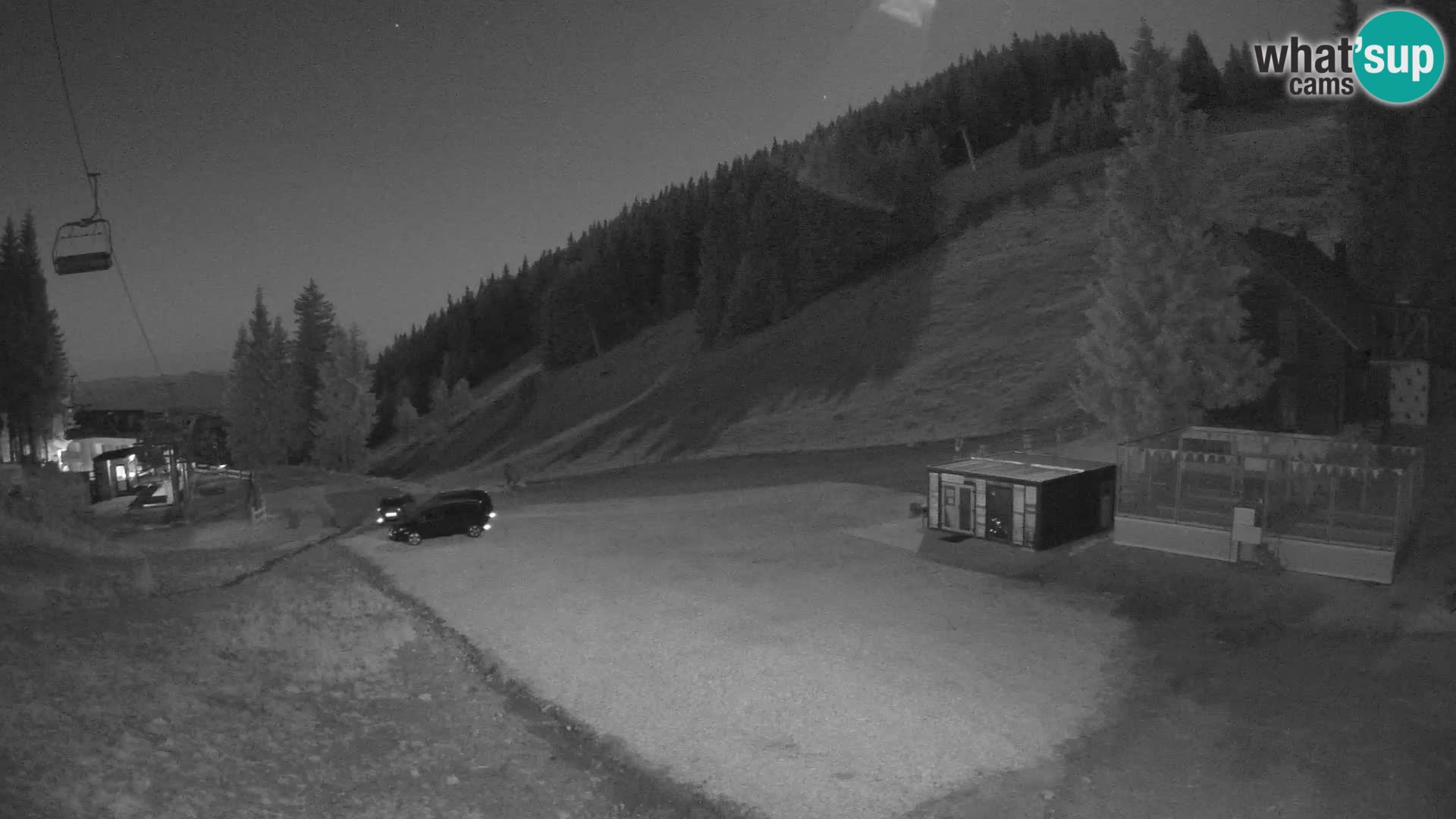 GOLTE Ski resort live webcam – view to Medvedjak – Slovenia