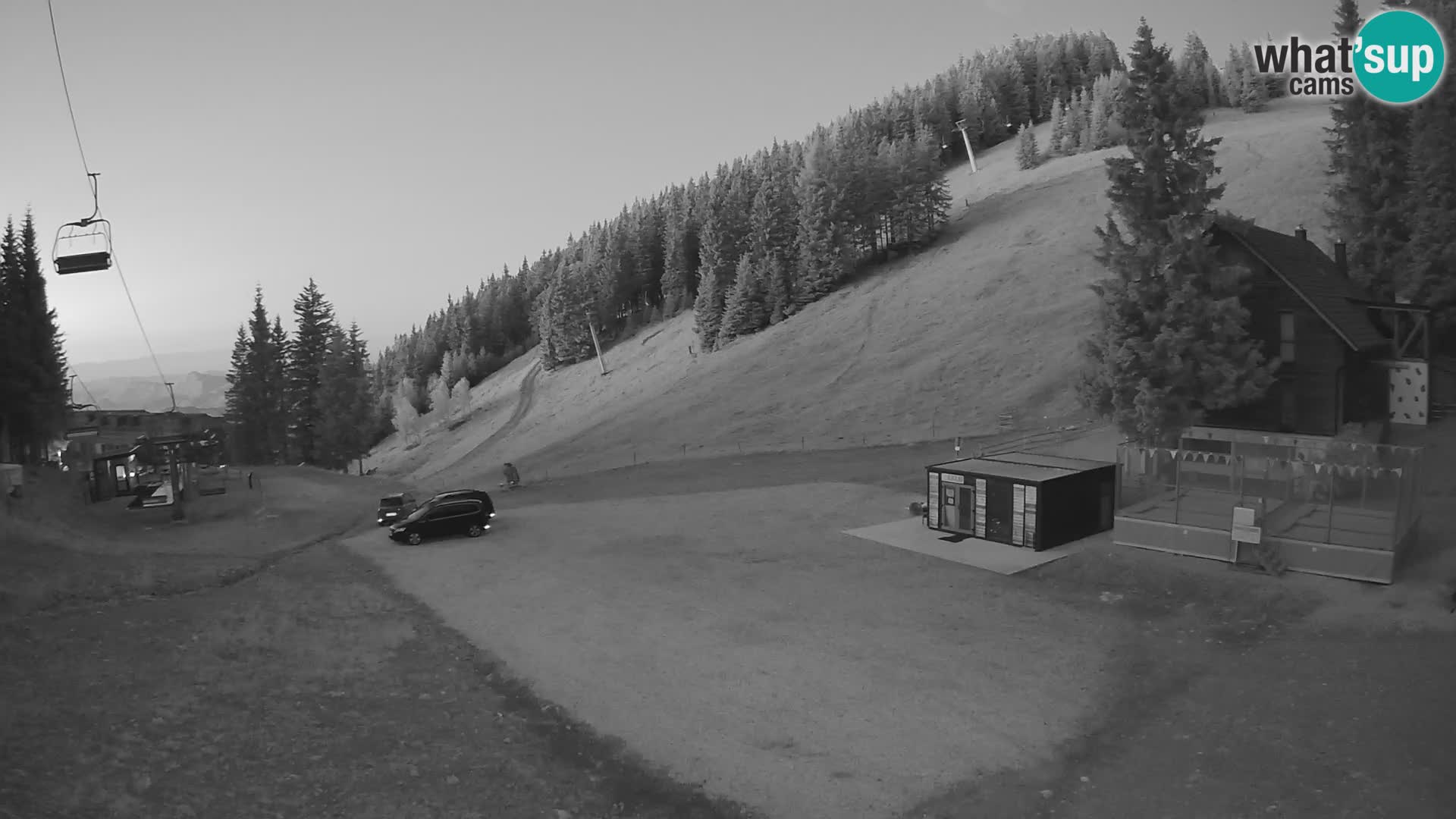 GOLTE Ski resort live webcam – view to Medvedjak – Slovenia