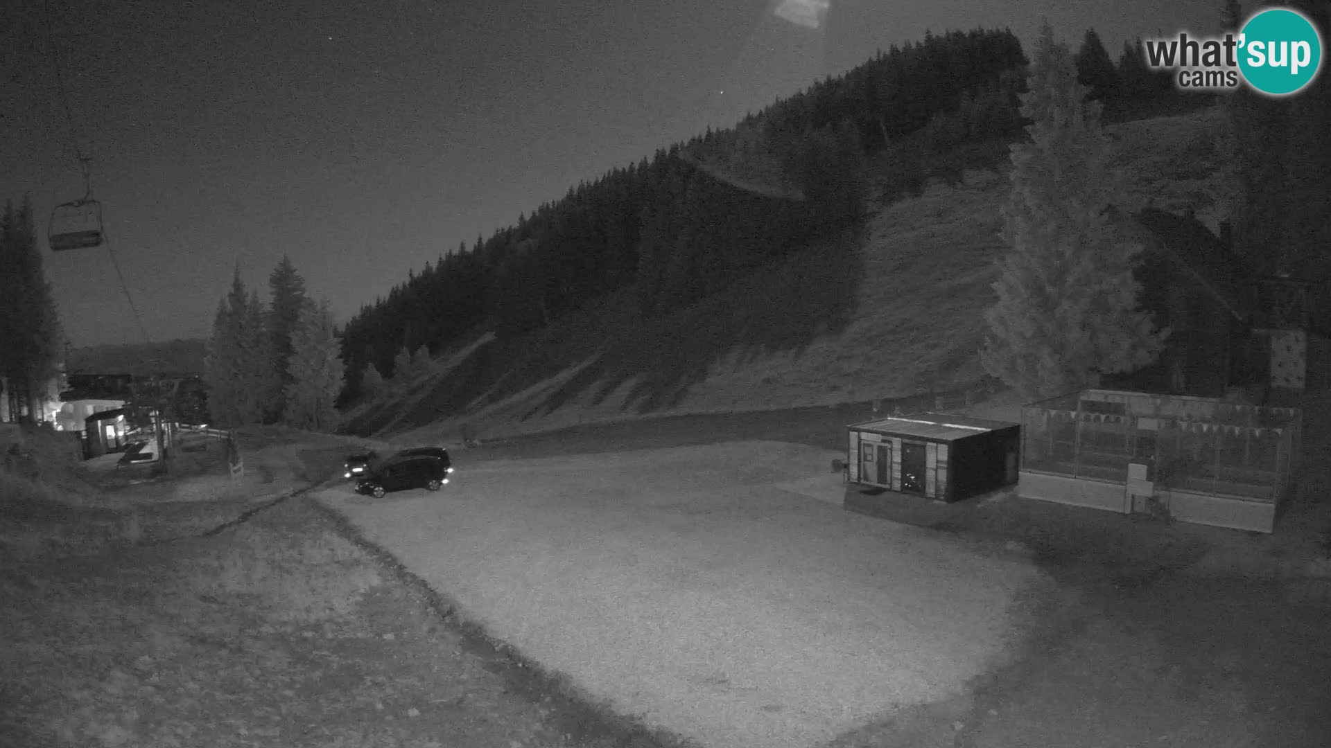 GOLTE skijalište web kamera – pogled na Medvedjak – Slovenija