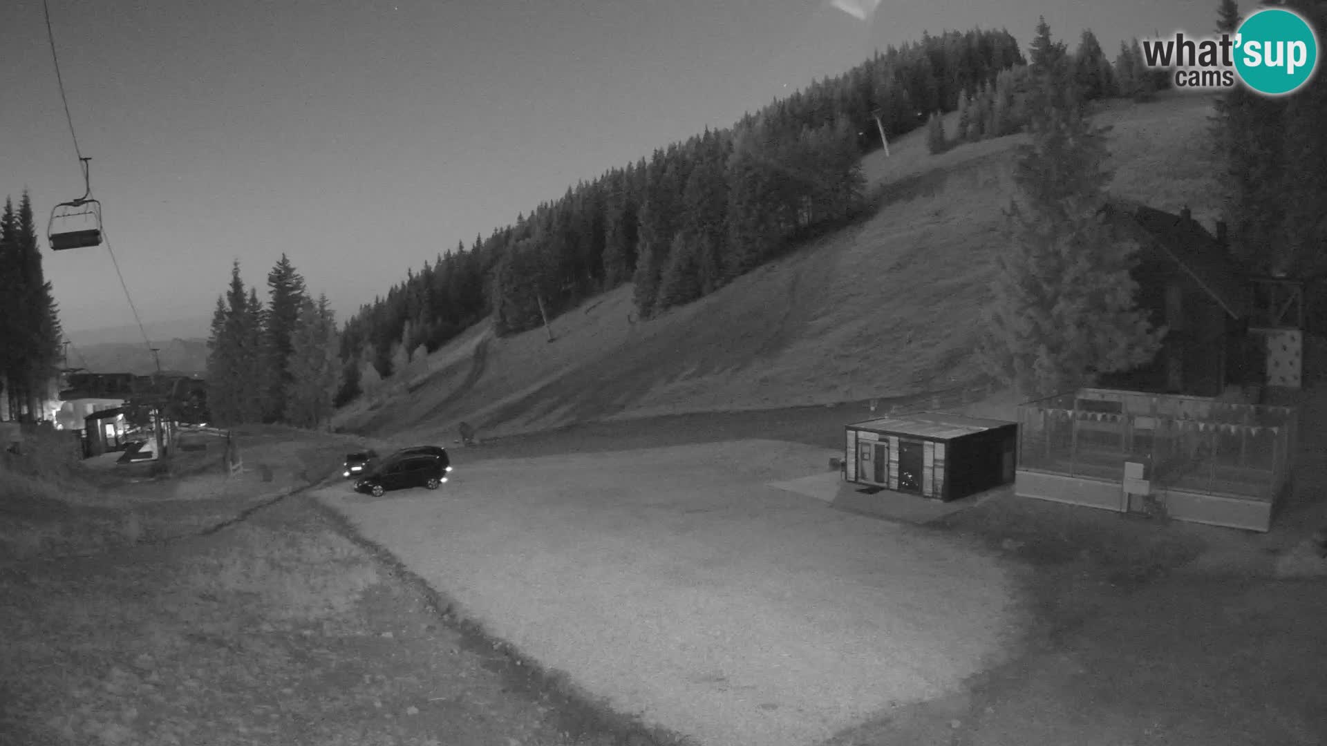 GOLTE skijalište web kamera – pogled na Medvedjak – Slovenija