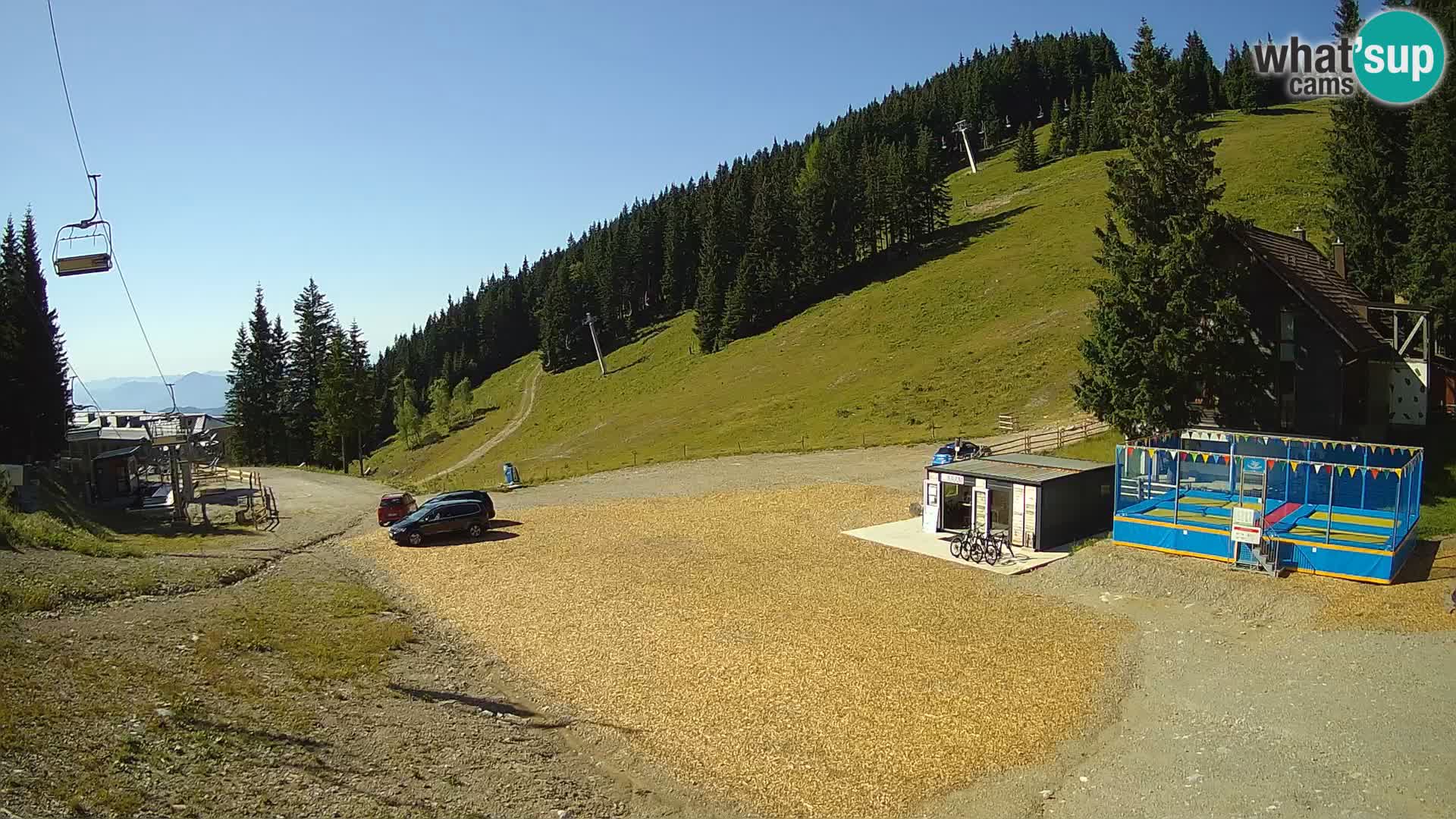 Webcam en direct de la station de ski de GOLTE – vue sur Medvedjak – Slovénie