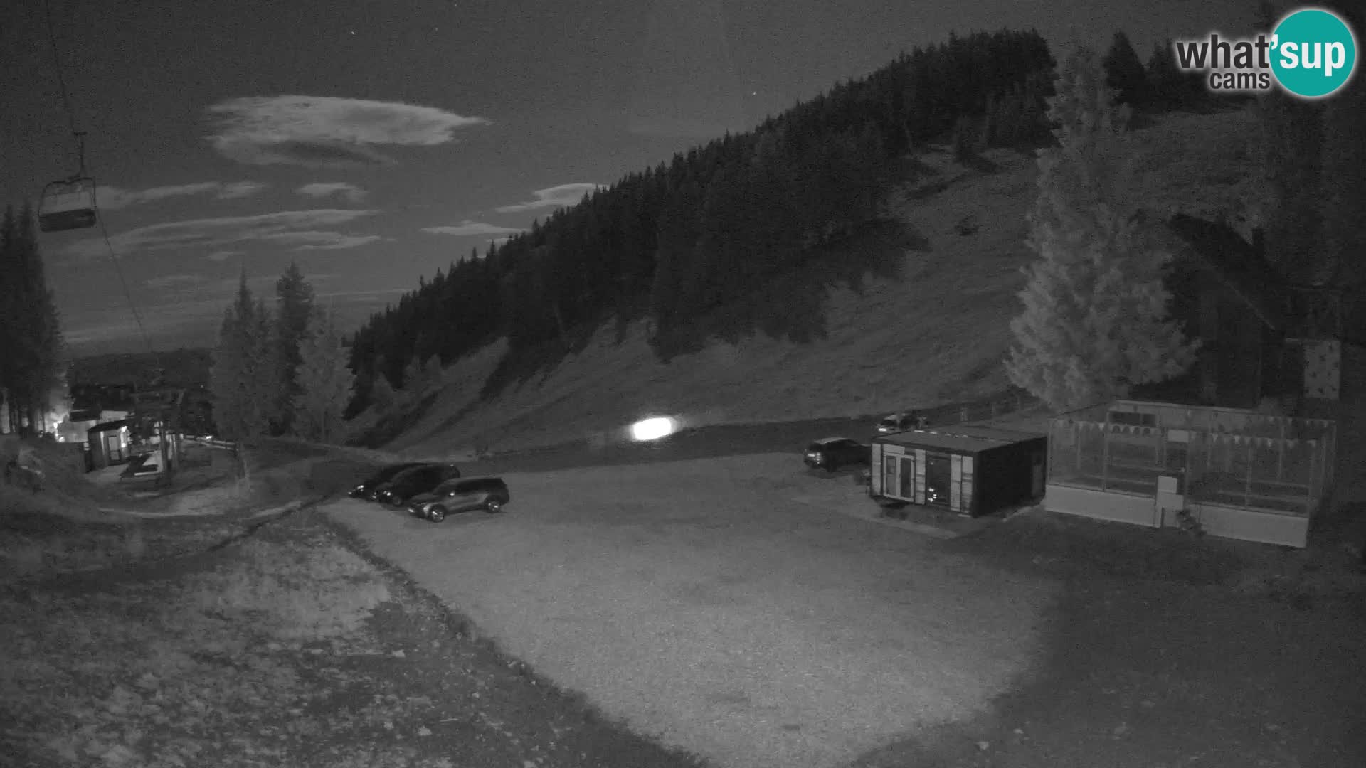 Cámara web en vivo de la estación de esquí GOLTE – vista a Medvedjak – Eslovenia