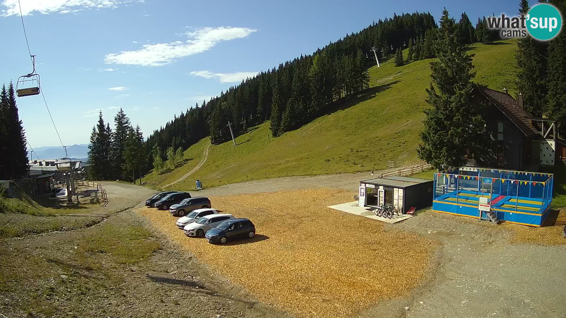 GOLTE Ski resort live webcam – view to Medvedjak – Slovenia