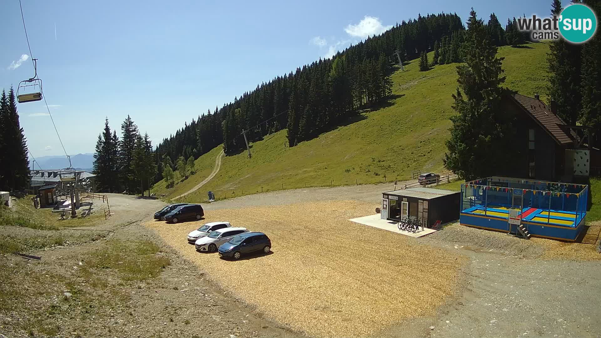 GOLTE Skigebiet webcam – Schöne Aussicht auf Medvedjak – Slowenien