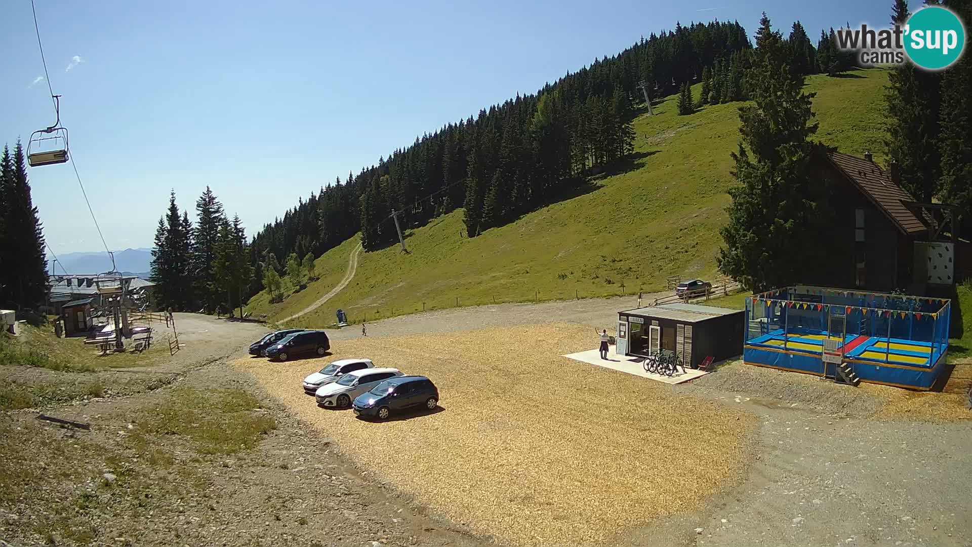 Webcam en direct de la station de ski de GOLTE – vue sur Medvedjak – Slovénie
